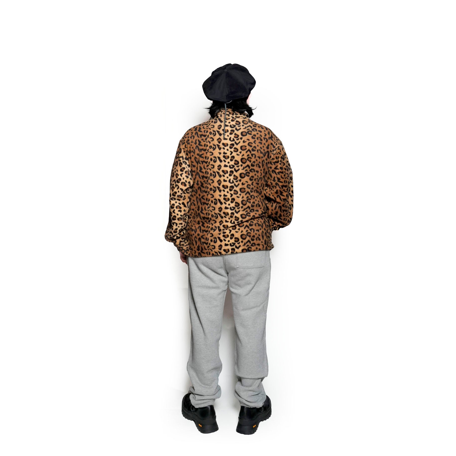 F48A_LEOPARD | Fleece Full Zip | Color:Leopard【SPRING MOUNTAIN_スプリングマウンテン】