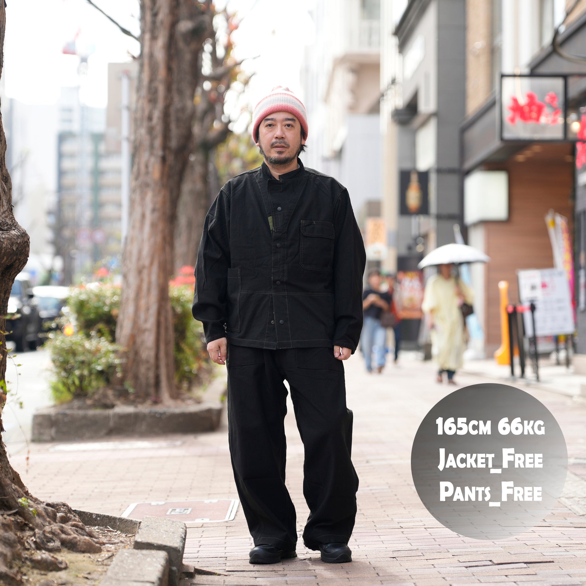 MEC COVERALL JACKET | Color_Dyed Black | No_odd2025aw-003【ODDMENT_オッドメント】