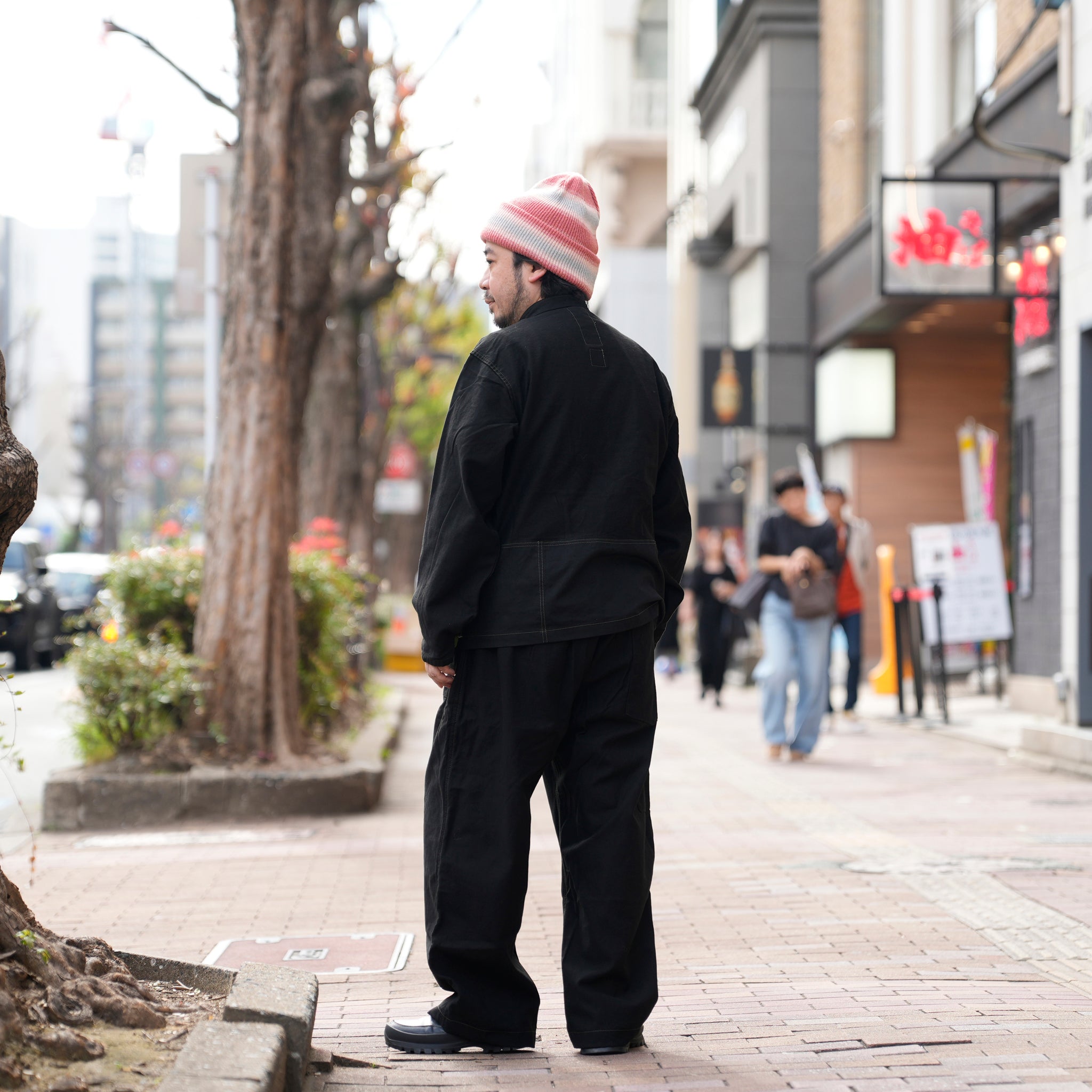 MEC COVERALL JACKET | Color_Dyed Black | No_odd2025aw-003【ODDMENT_オッドメント】