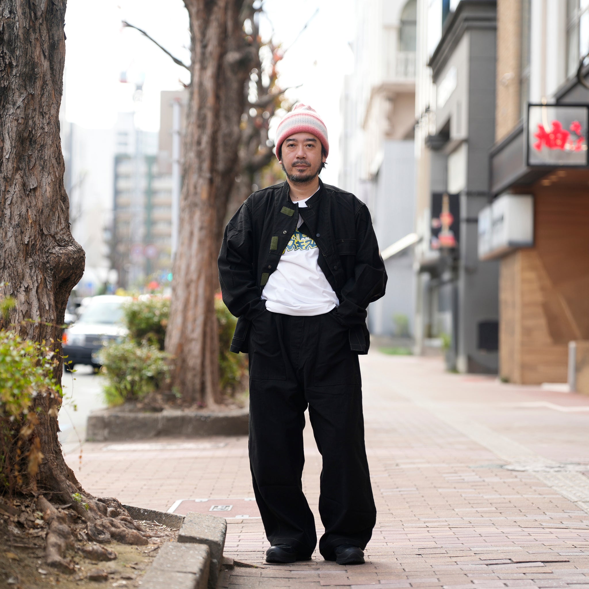 MEC COVERALL JACKET | Color_Dyed Black | No_odd2025aw-003【ODDMENT_オッドメント】