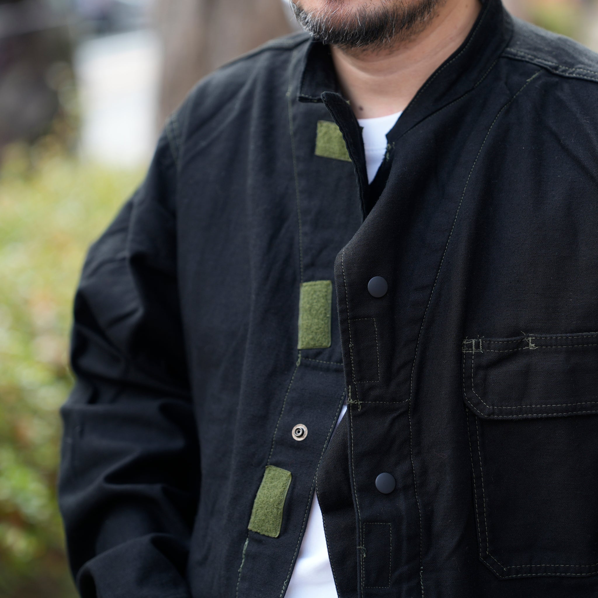 MEC COVERALL JACKET | Color_Dyed Black | No_odd2025aw-003【ODDMENT_オッドメント】