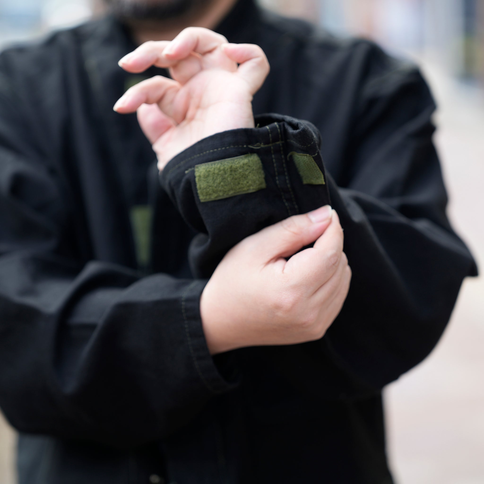 MEC COVERALL JACKET | Color_Dyed Black | No_odd2025aw-003【ODDMENT_オッドメント】