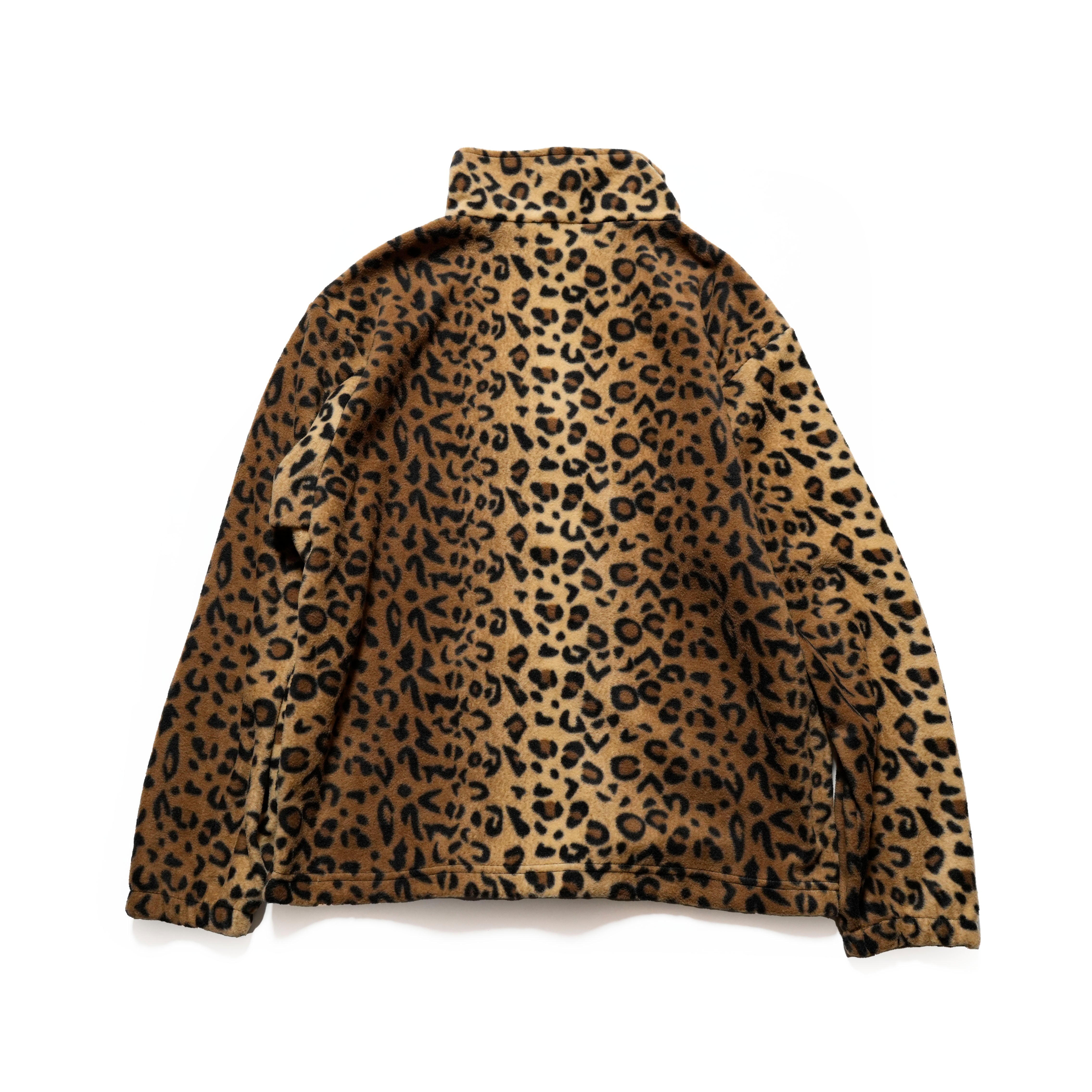 F48A_LEOPARD | Fleece Full Zip | Color:Leopard【SPRING MOUNTAIN_スプリングマウンテン】