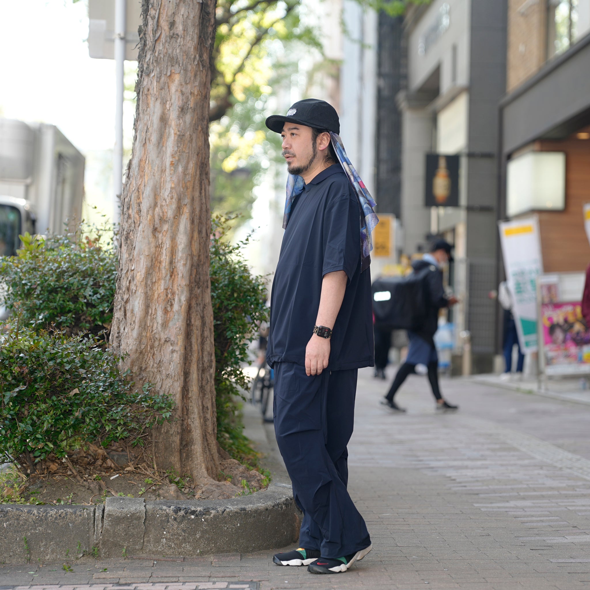 _163_Dark Navy | バックタック フライトパンツ | Color:Dark Navy【UNTRACE_アントレース】