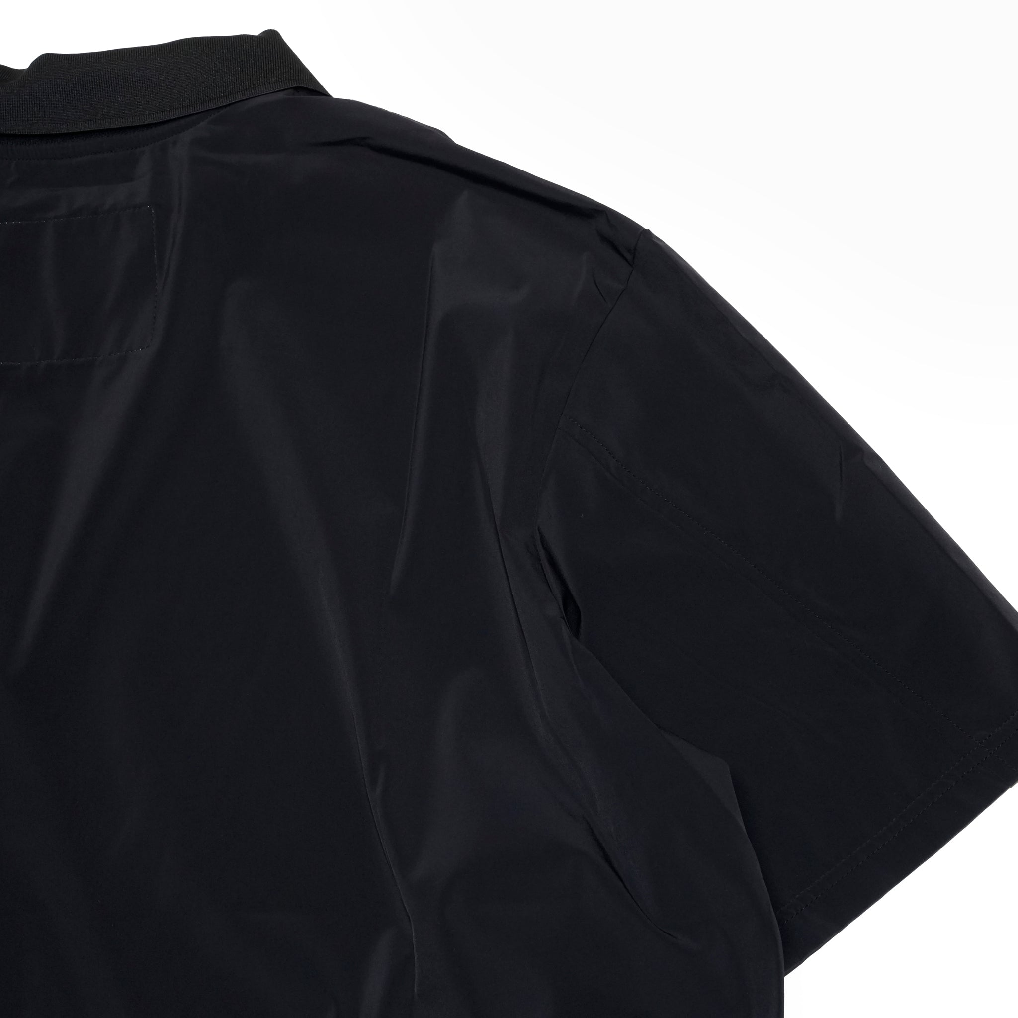_162_Black | カラースモック S/S | Color:Black【UNTRACE_アントレース】
