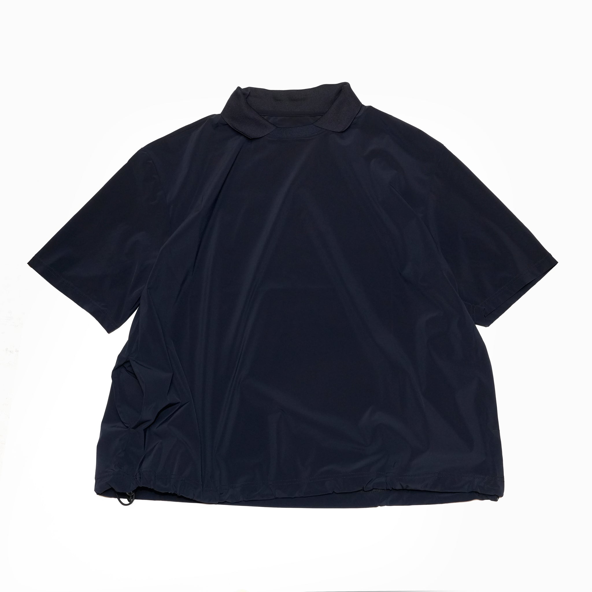 _162_Dark Navy | カラースモック S/S | Color:Dark Navy【UNTRACE_アントレース】【archive】