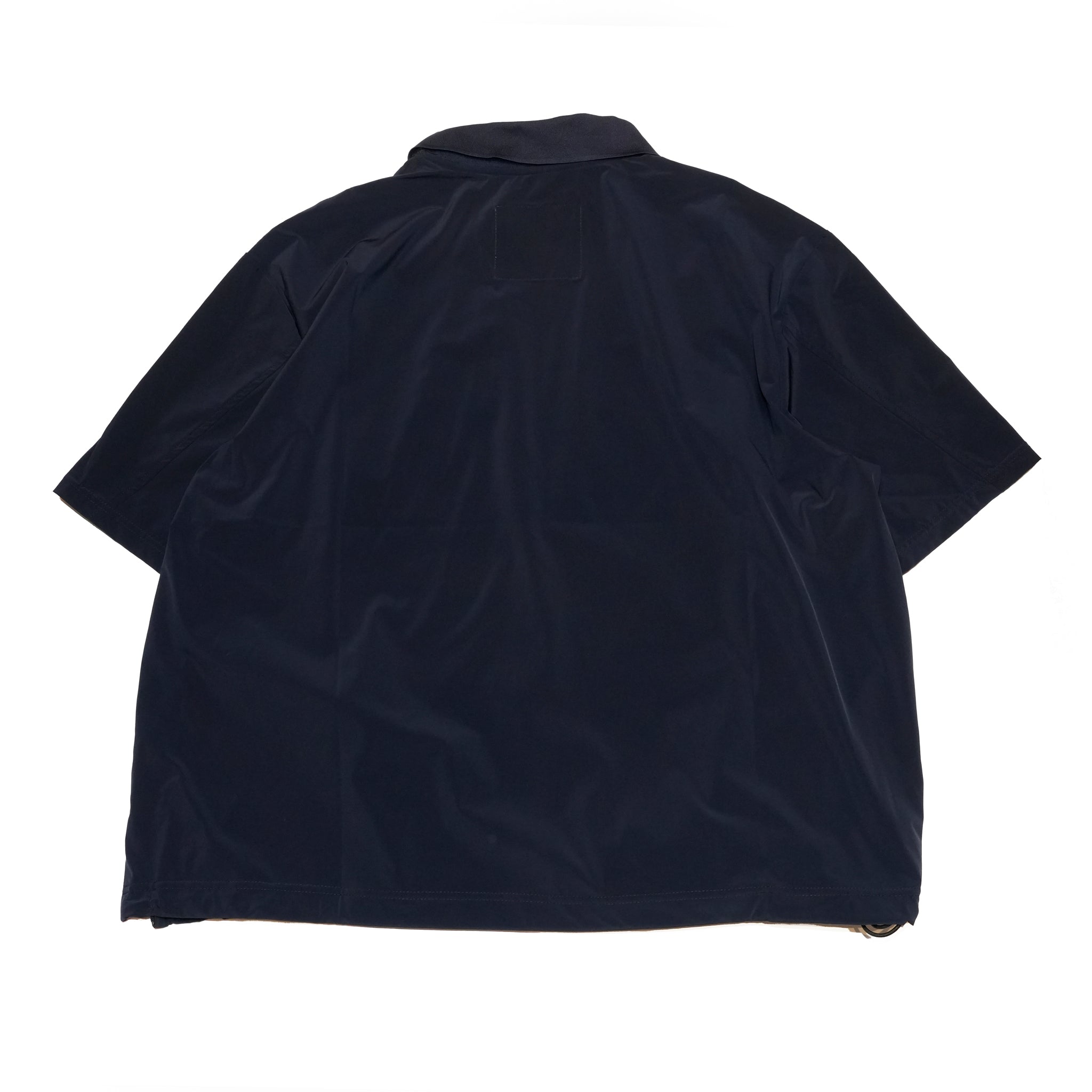 _162_Dark Navy | カラースモック S/S | Color:Dark Navy【UNTRACE_アントレース】【archive】