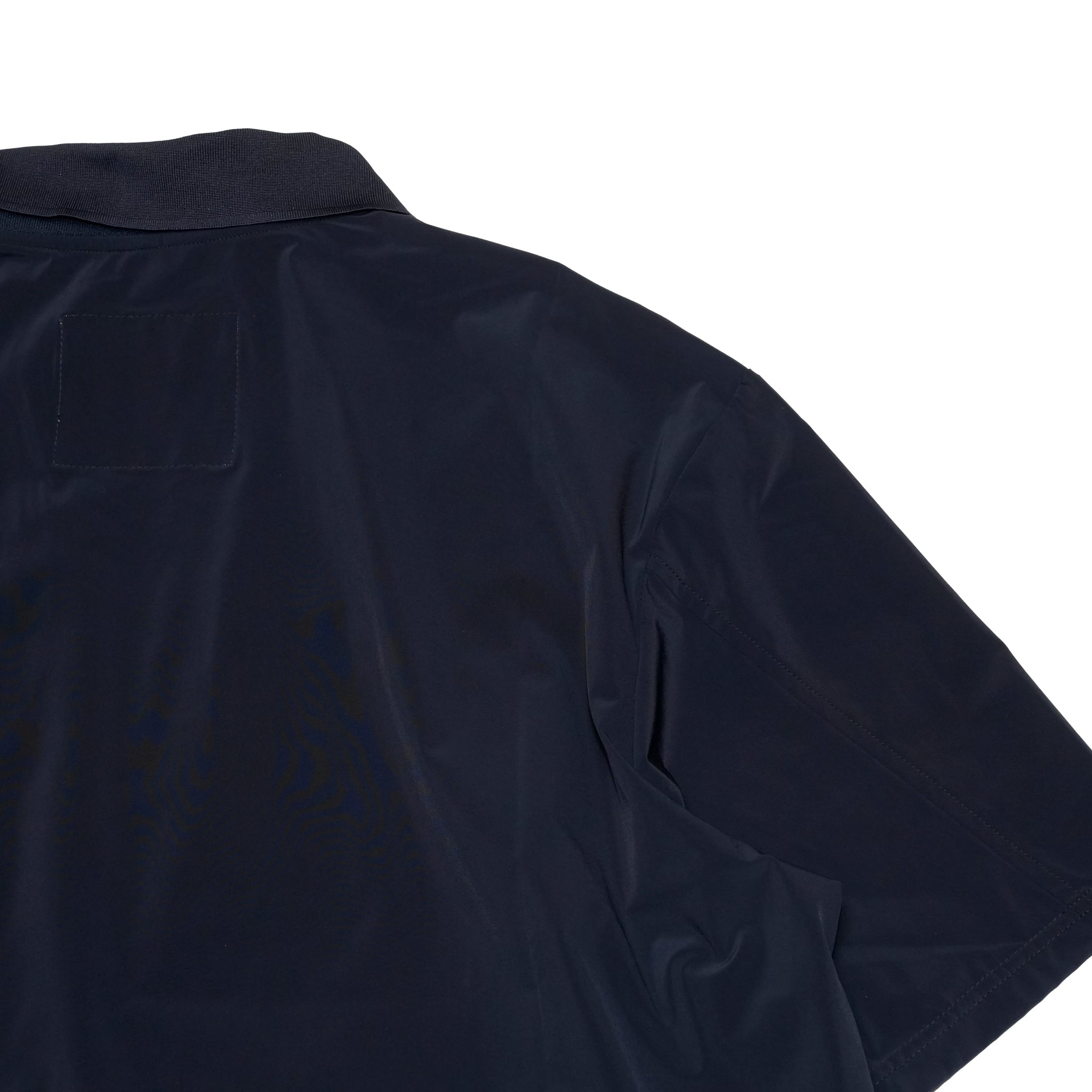 _162_Dark Navy | カラースモック S/S | Color:Dark Navy【UNTRACE_アントレース】【archive】