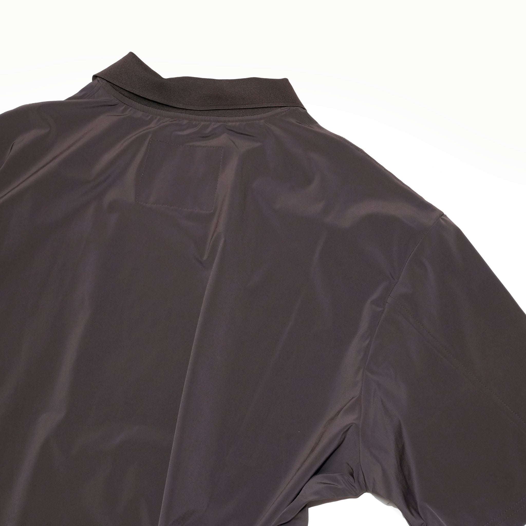 _162_Brown | カラースモック S/S | Color:Brown【UNTRACE_アントレース】【archive】