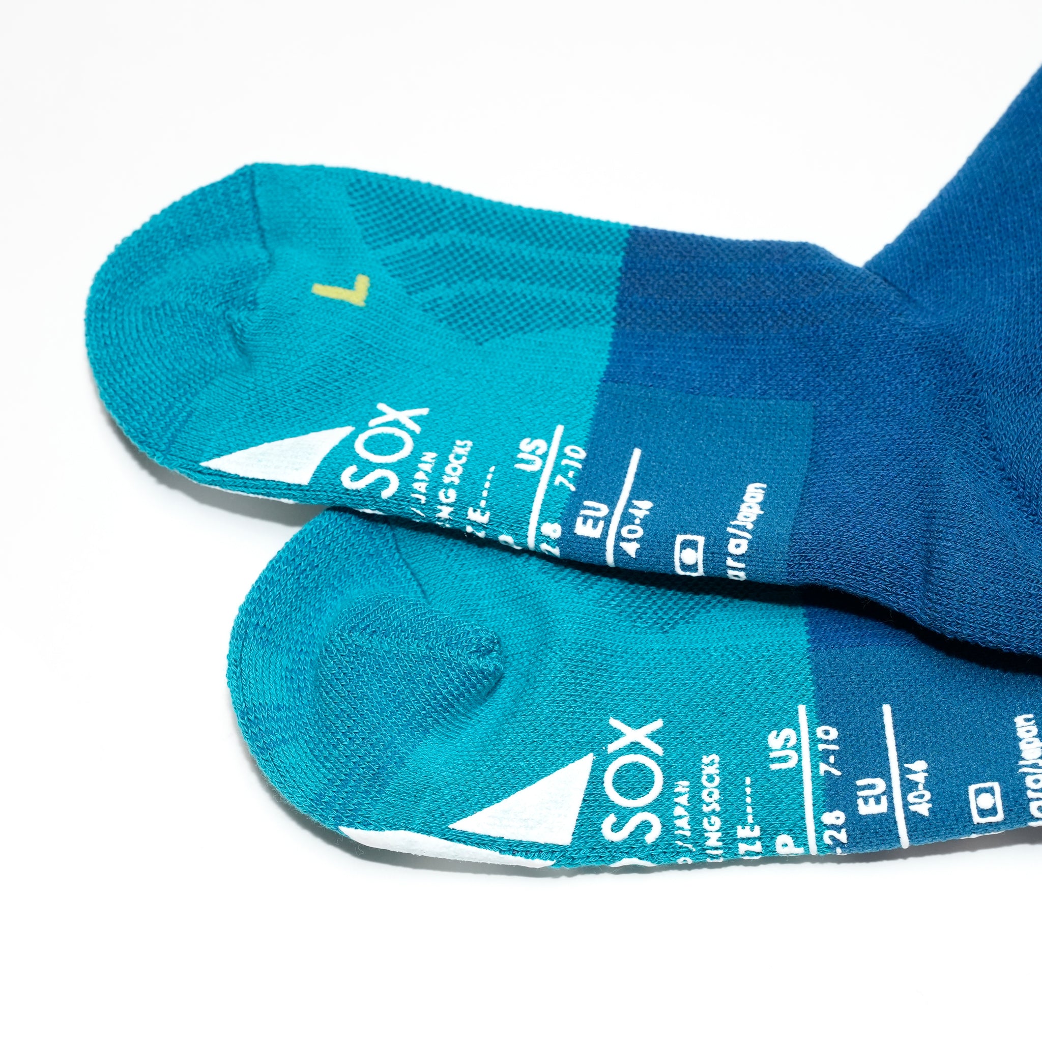 25-CREW-F SUPPORT PILE CREW / Blue【ANDSOX アンドソックス】【ネコポス選択可能】