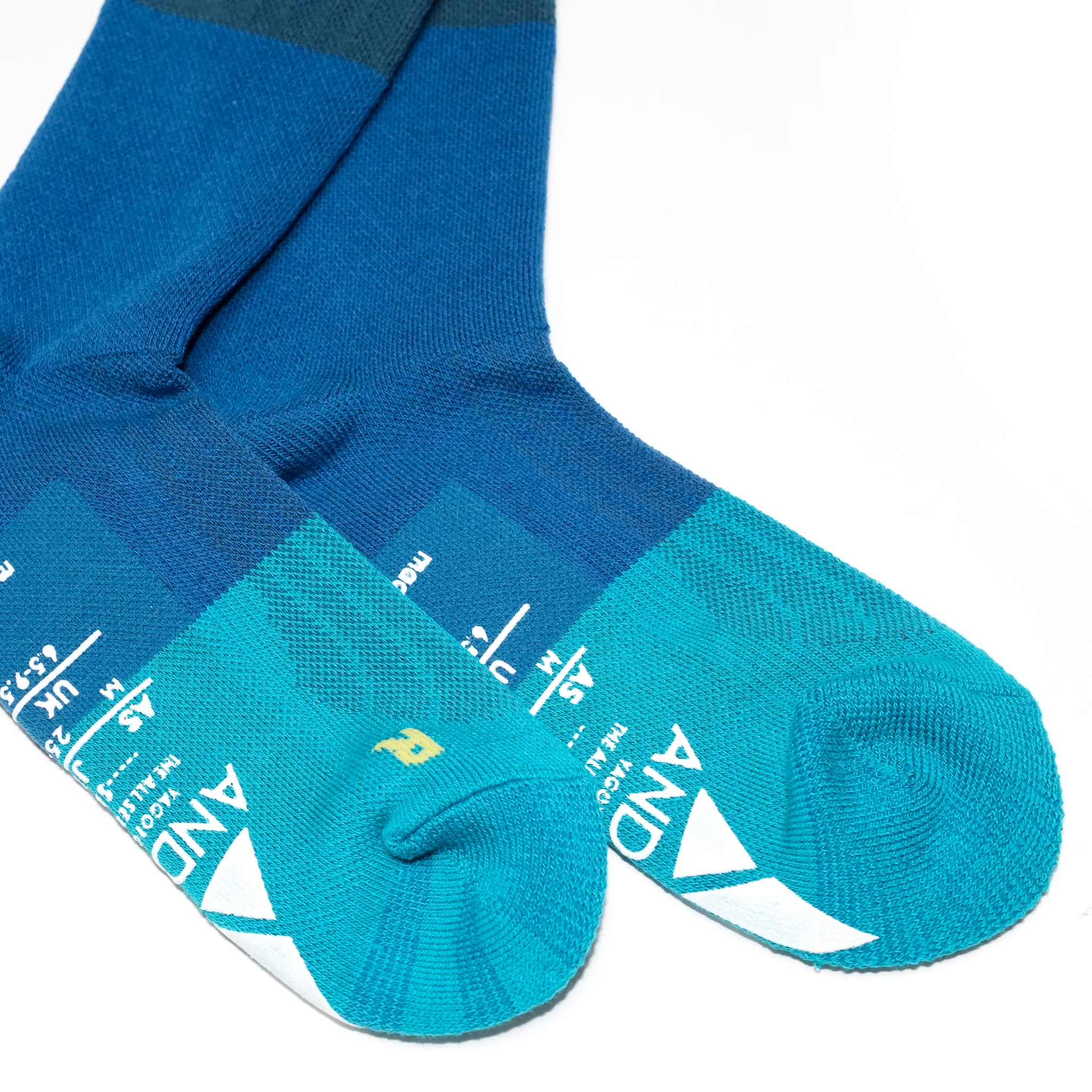 25-CREW-F SUPPORT PILE CREW / Blue【ANDSOX アンドソックス】【ネコポス選択可能】