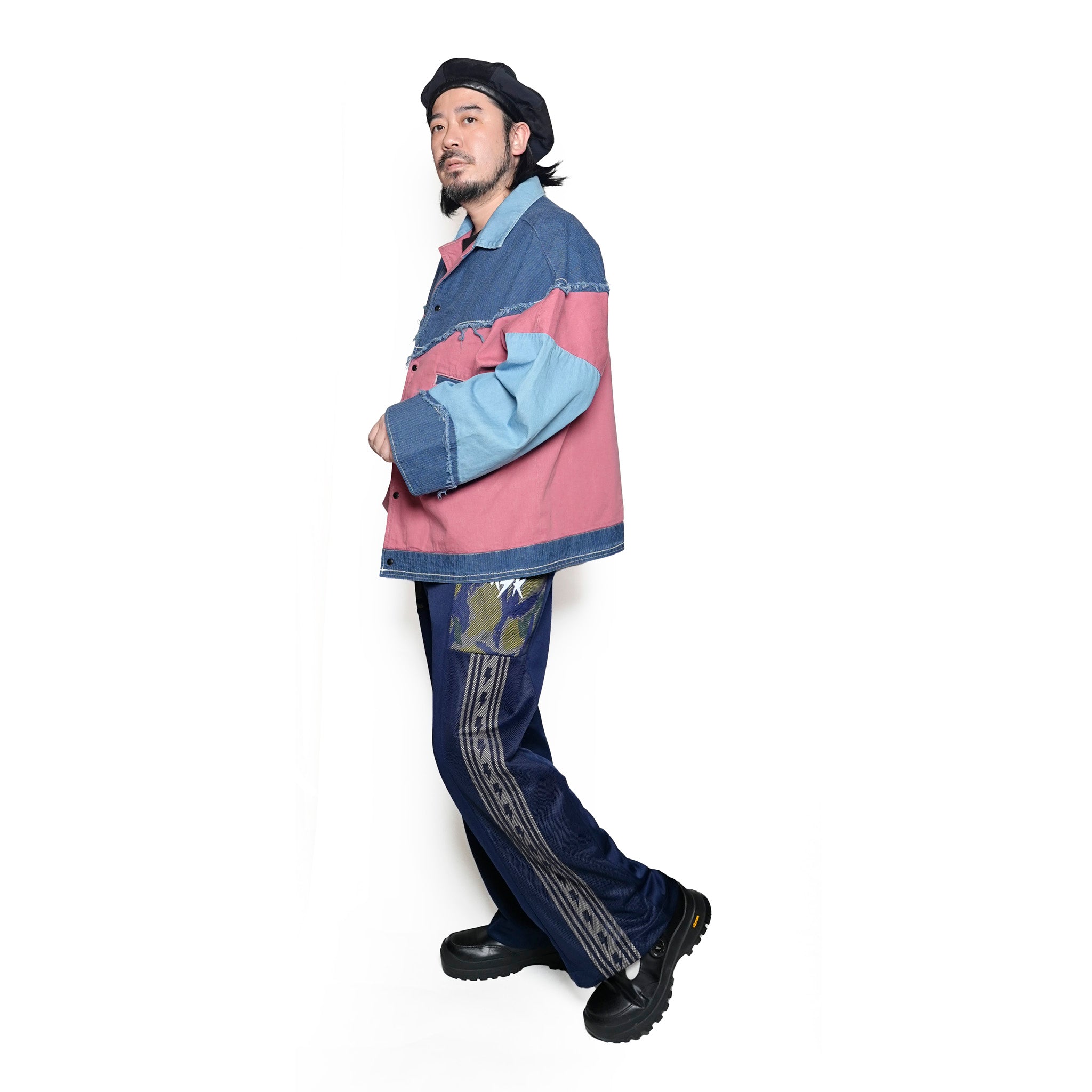 MK25S-V-01_Navy | MIRAGE VEST | Color:Navy【MASTERKEY_マスターキー】