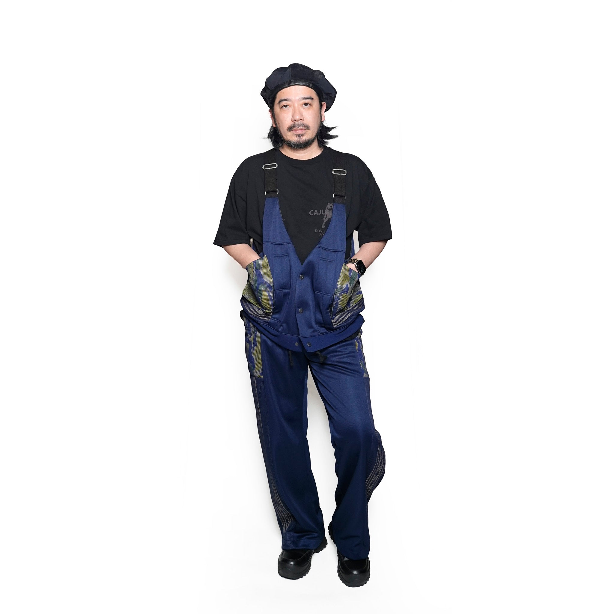 MK25S-V-01_Navy | MIRAGE VEST | Color:Navy【MASTERKEY_マスターキー】