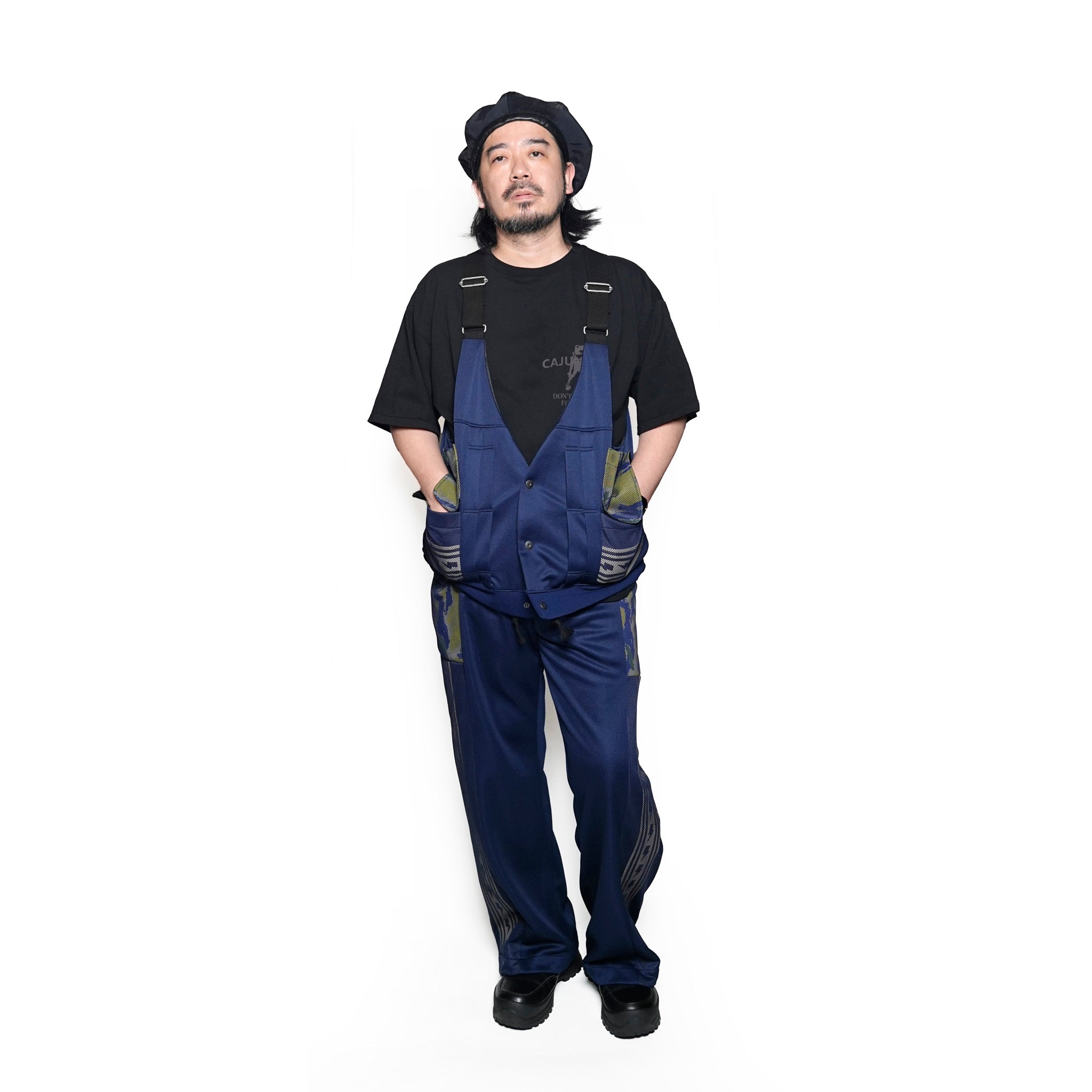 MK25S-V-01_Navy | MIRAGE VEST | Color:Navy【MASTERKEY_マスターキー】