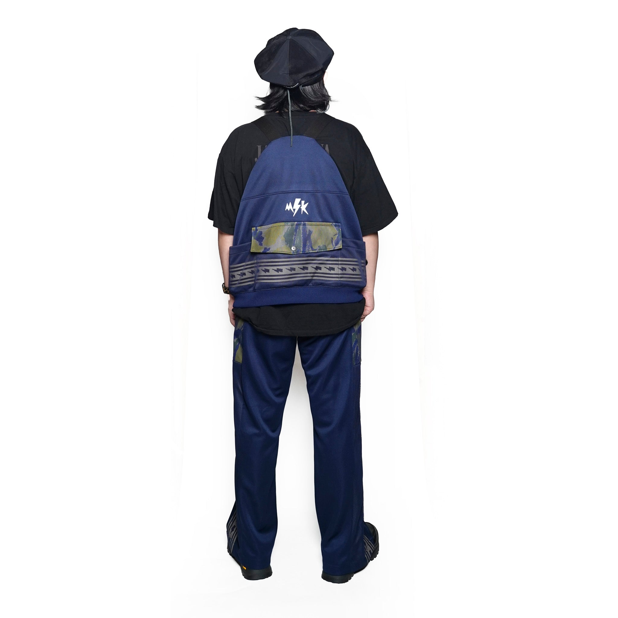 MK25S-V-01_Navy | MIRAGE VEST | Color:Navy【MASTERKEY_マスターキー】
