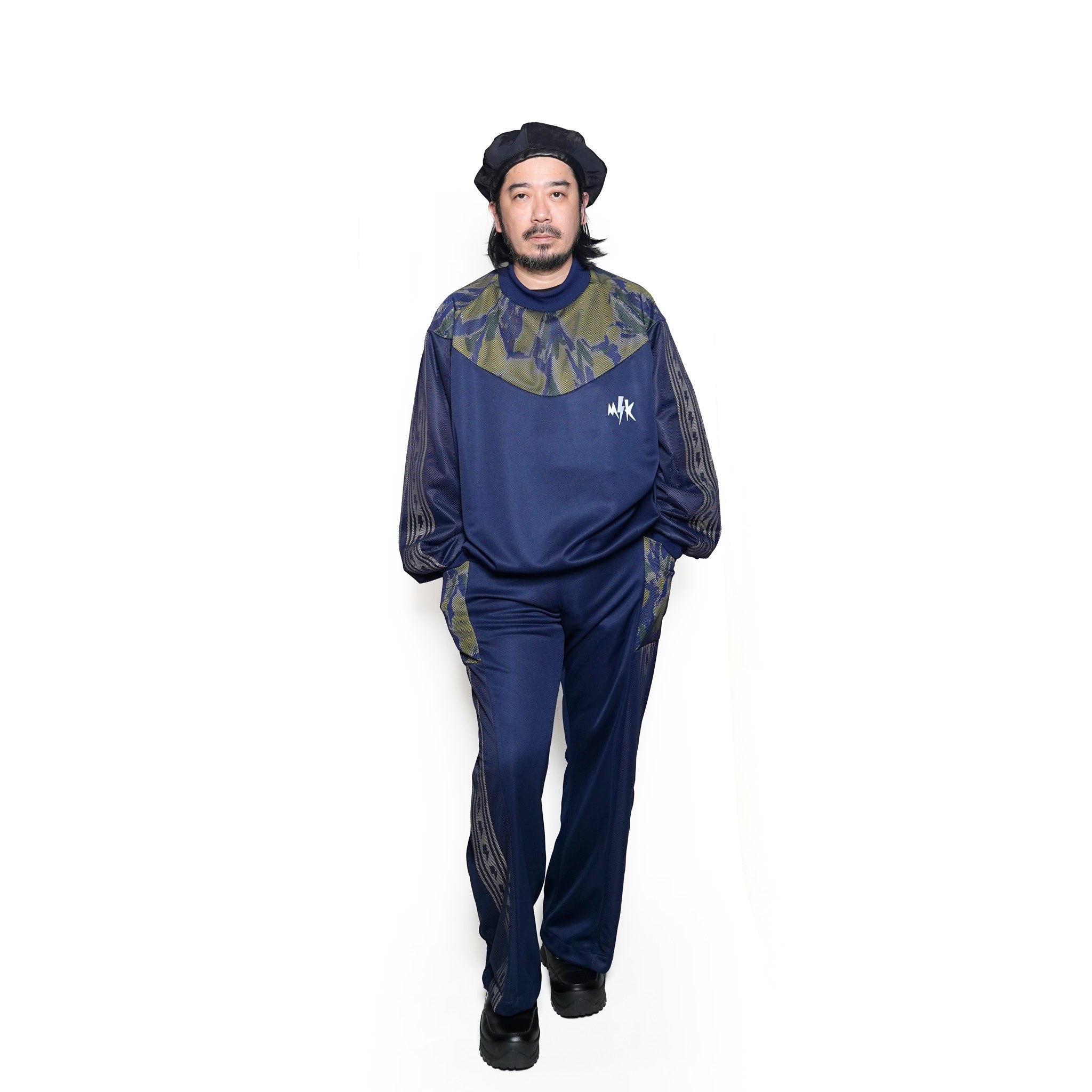 MK25S-C-17_Navy | MIRAGE SWEAT | Color:Navy【MASTERKEY_マスターキー】【archive】