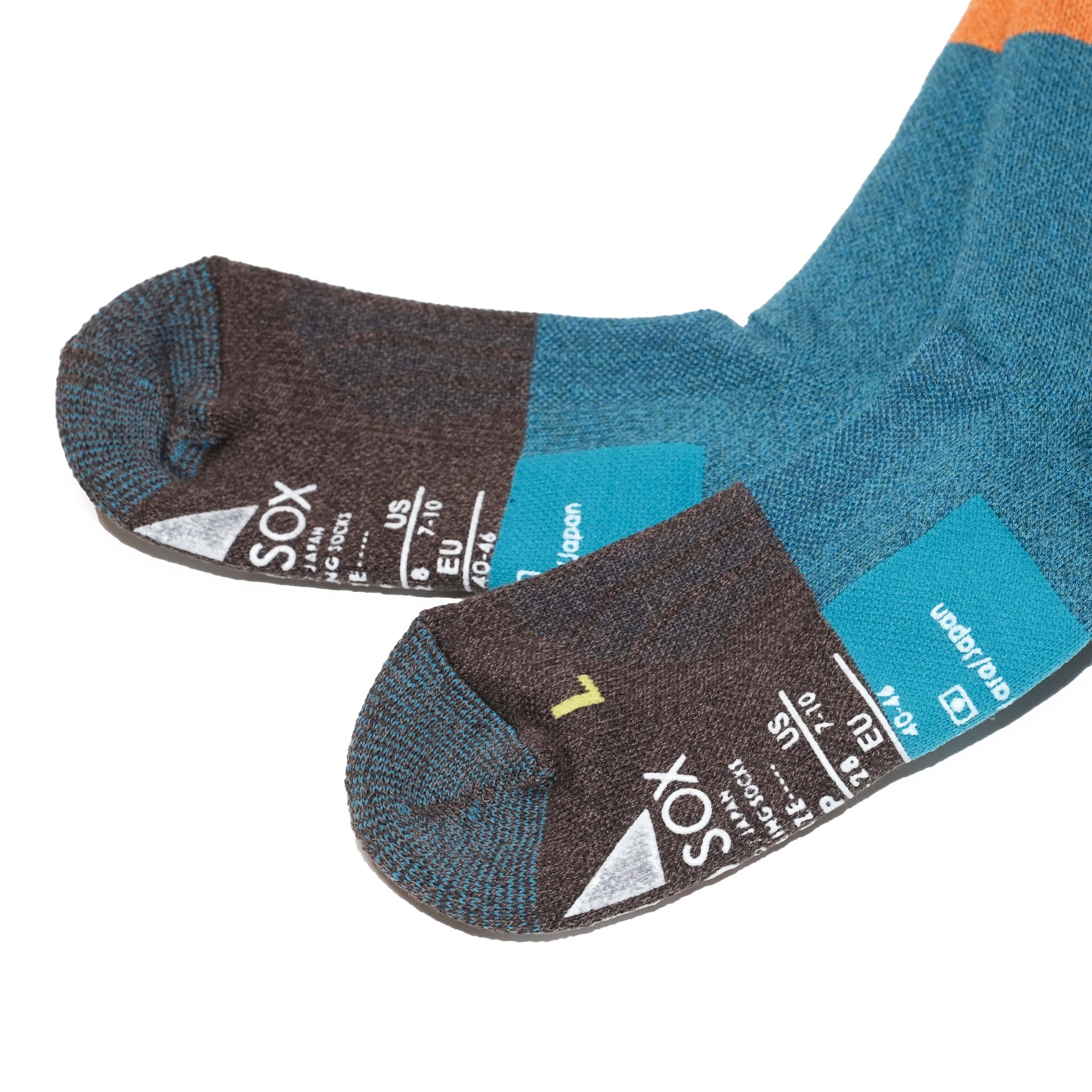 25-CREW-F SUPPORT PILE CREW / Retro【ANDSOX アンドソックス】【ネコポス選択可能】