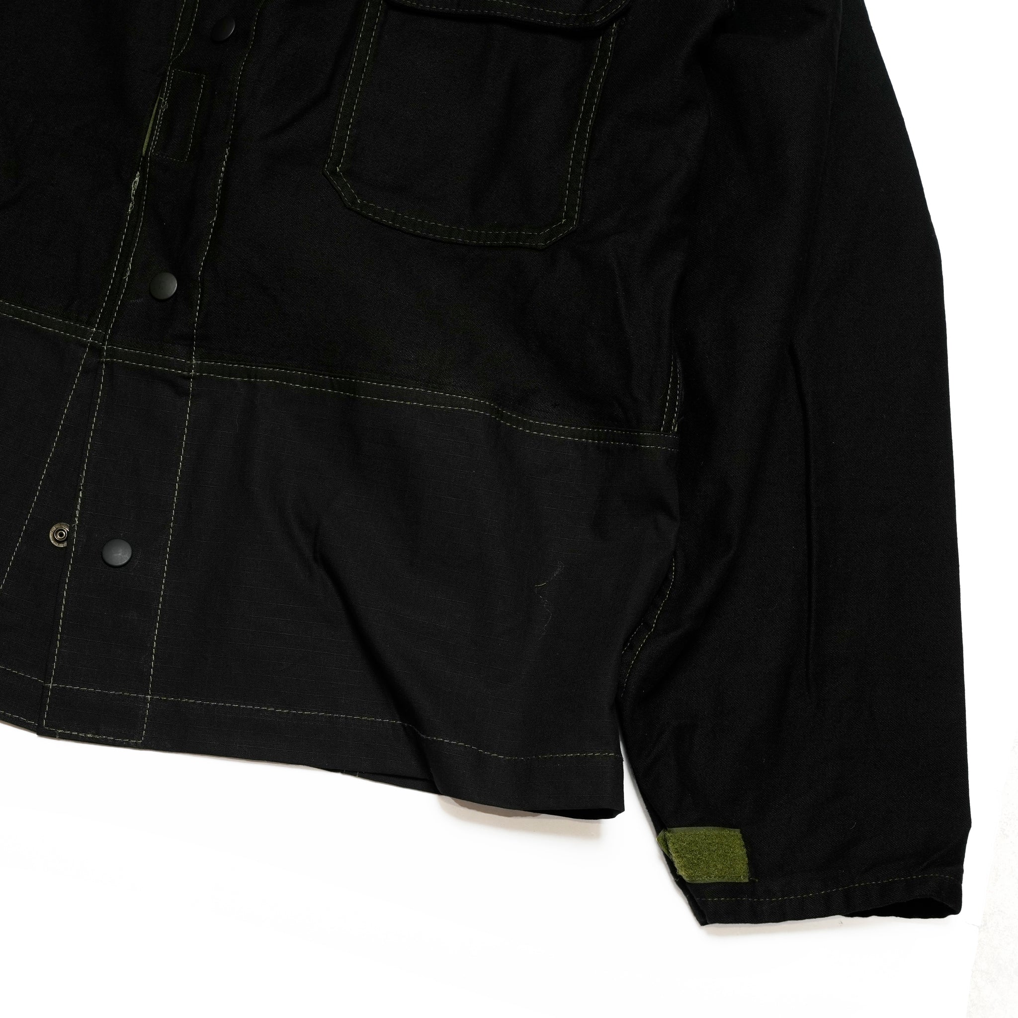 MEC COVERALL JACKET | Color_Dyed Black | No_odd2025aw-003【ODDMENT_オッドメント】