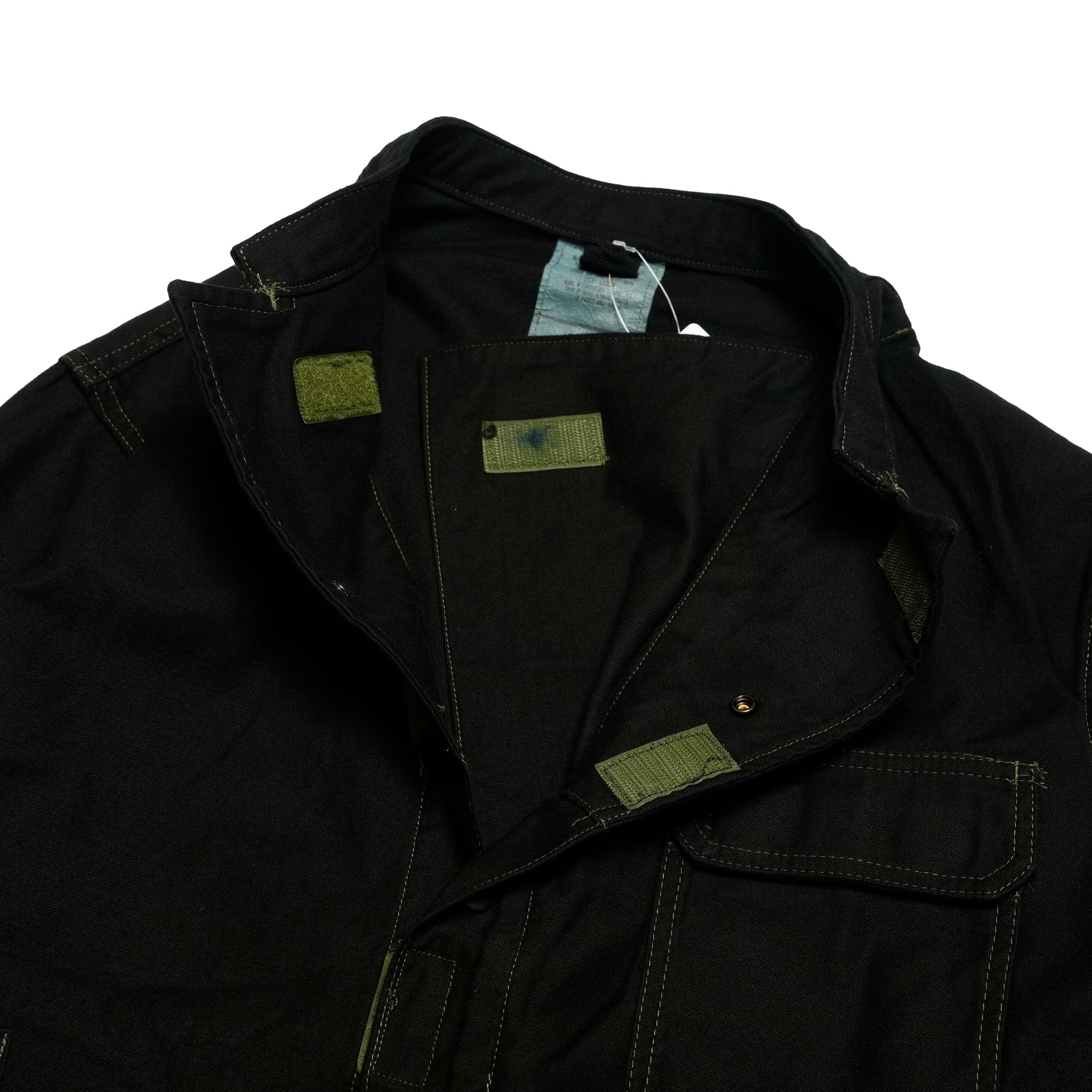 MEC COVERALL JACKET | Color_Dyed Black | No_odd2025aw-003【ODDMENT_オッドメント】