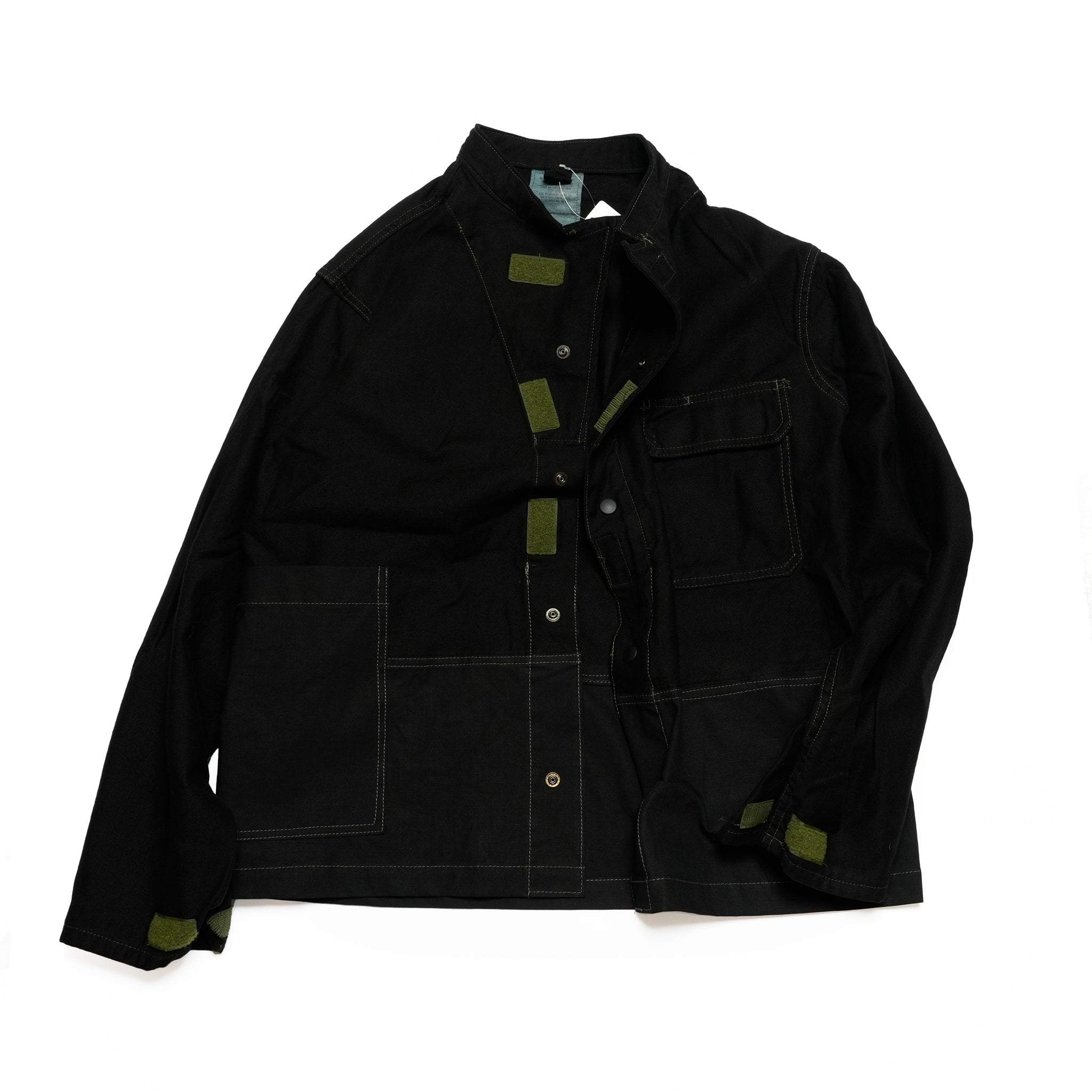 MEC COVERALL JACKET | Color_Dyed Black | No_odd2025aw-003【ODDMENT_オッドメント】
