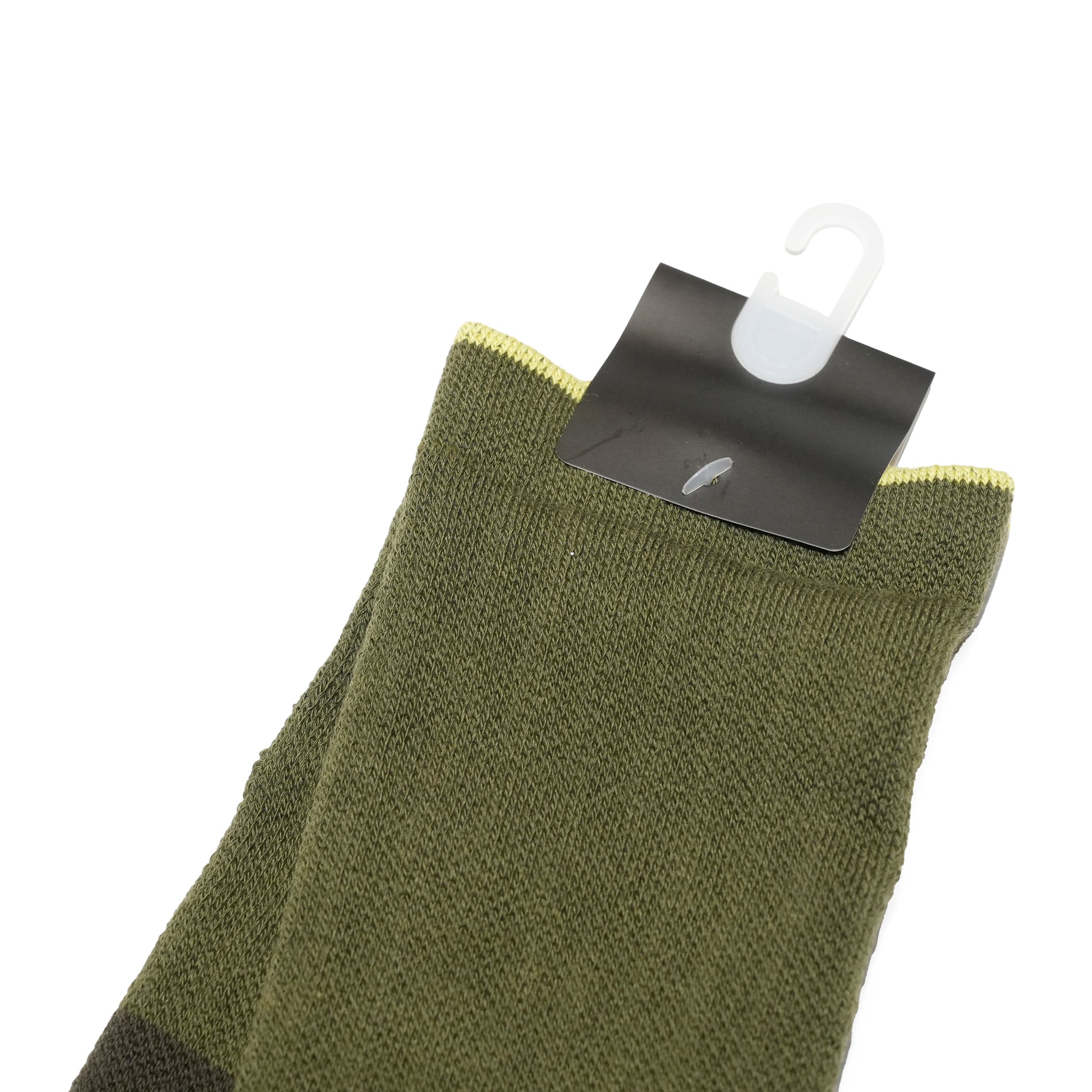 25-CREW-F SUPPORT PILE CREW / Olive【ANDSOX アンドソックス】【ネコポス選択可能】