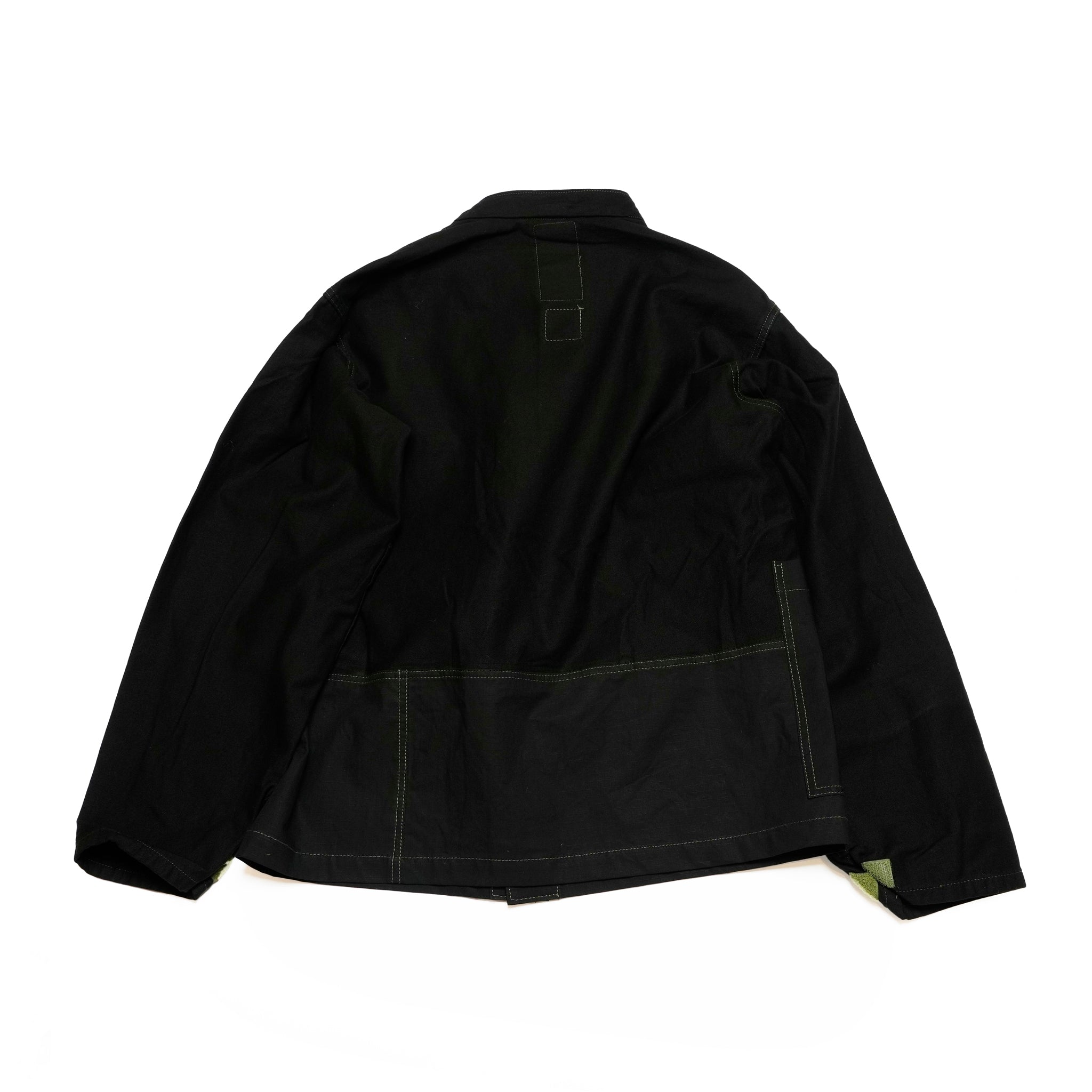 MEC COVERALL JACKET | Color_Dyed Black | No_odd2025aw-003【ODDMENT_オッドメント】