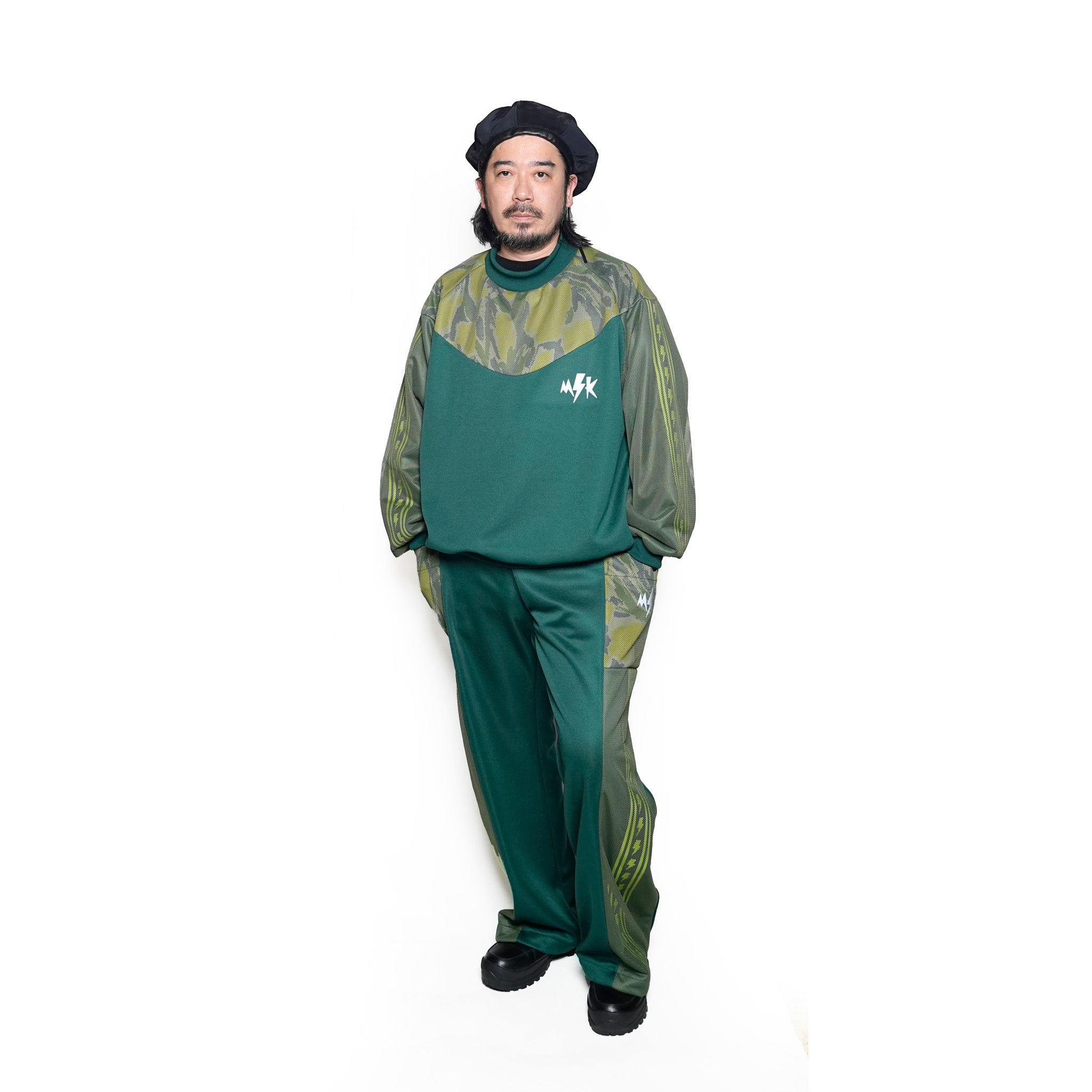 MK25S-C-17_Green | MIRAGE SWEAT | Color:Green【MASTERKEY_マスターキー】【archive】