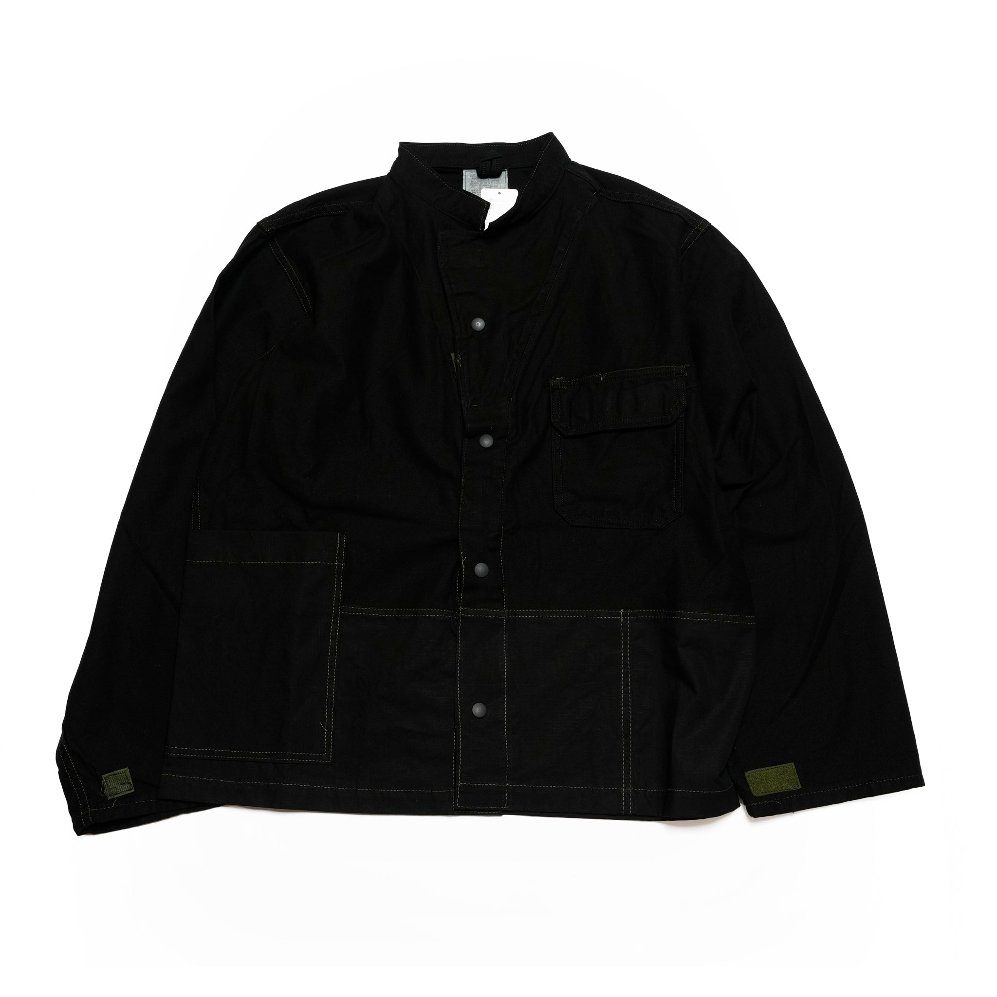 MEC COVERALL JACKET | Color_Dyed Black | No_odd2025aw-003【ODDMENT_オッドメント】