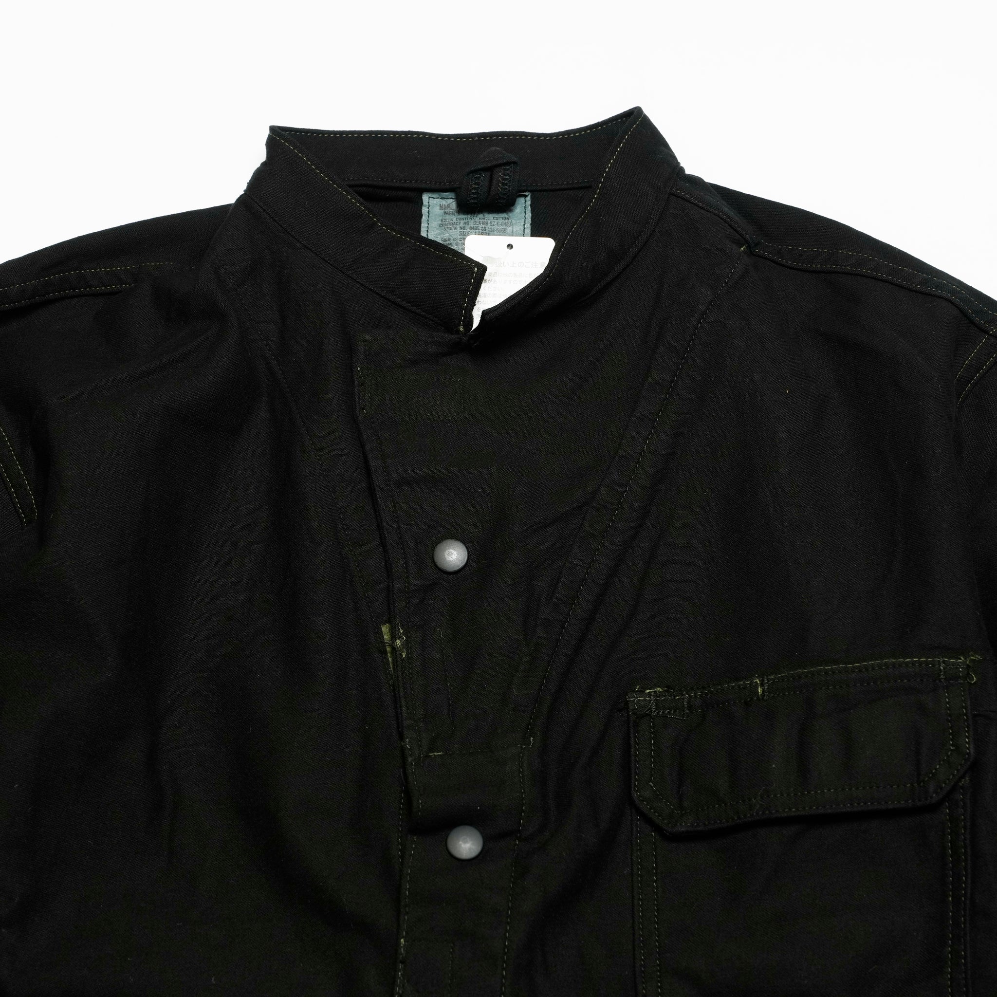 MEC COVERALL JACKET | Color_Dyed Black | No_odd2025aw-003【ODDMENT_オッドメント】