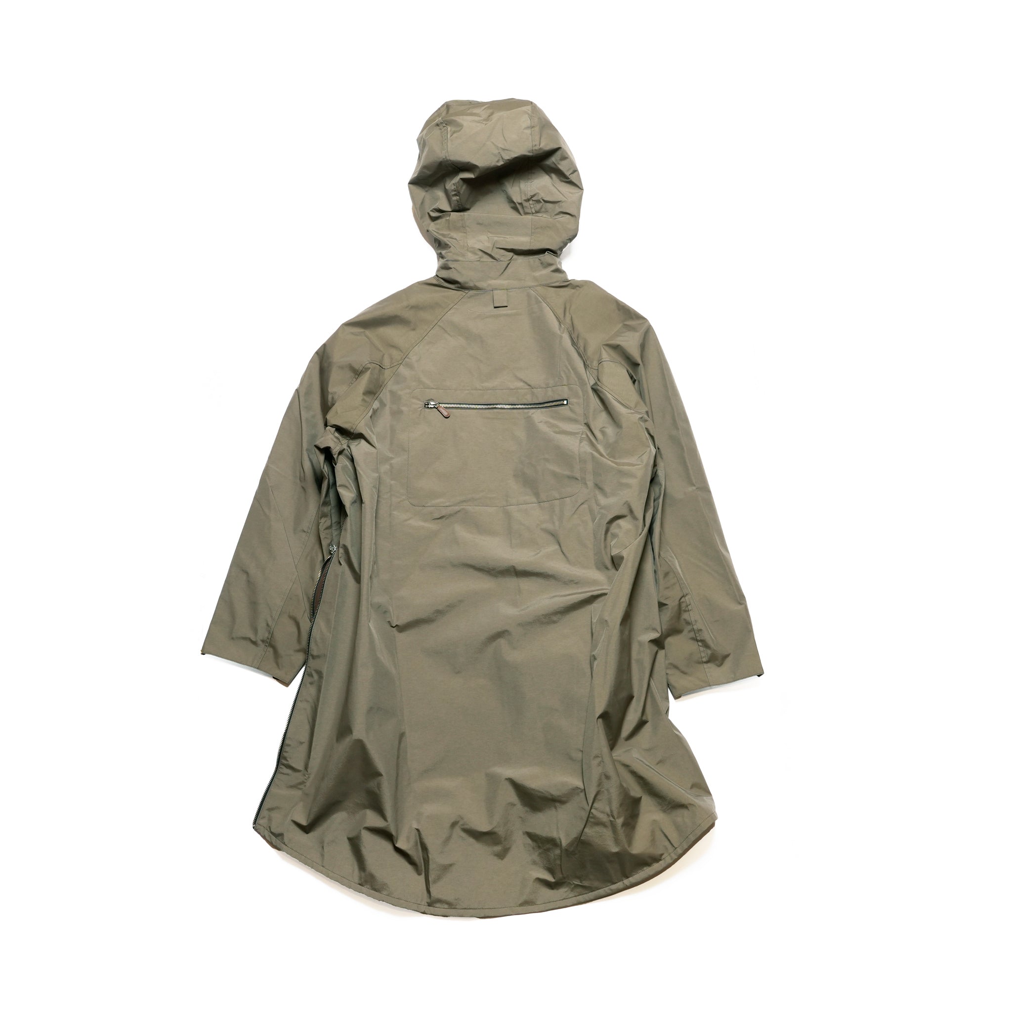 FRINGE WOOL MIX PULLOVER COAT | Color_Khaki | No_sf25aw-01_khaki【STOF_ストフ】