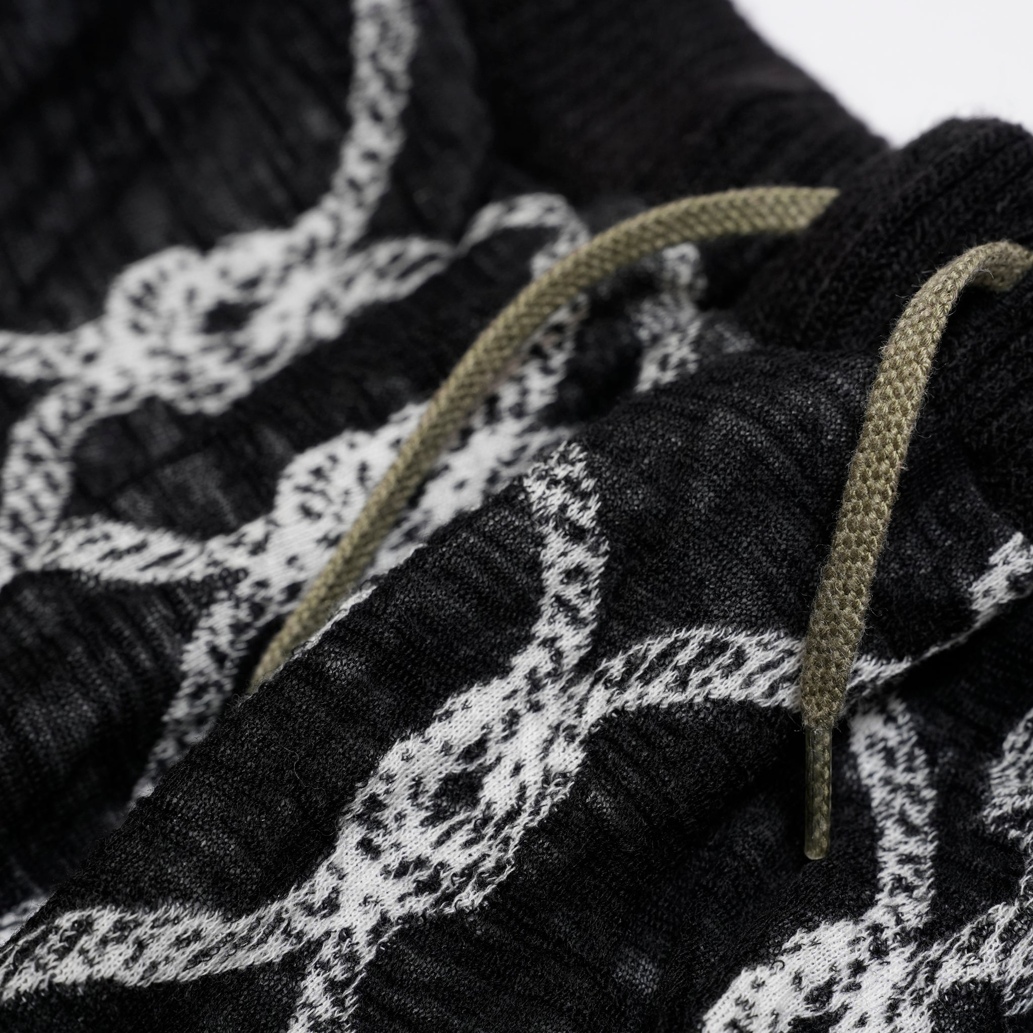 Origin Jacquard Jodhpurs | Color_Black | No_bsd25aw-12_black【BEDSIDEDRAMA_ベッドサイドドラマ】