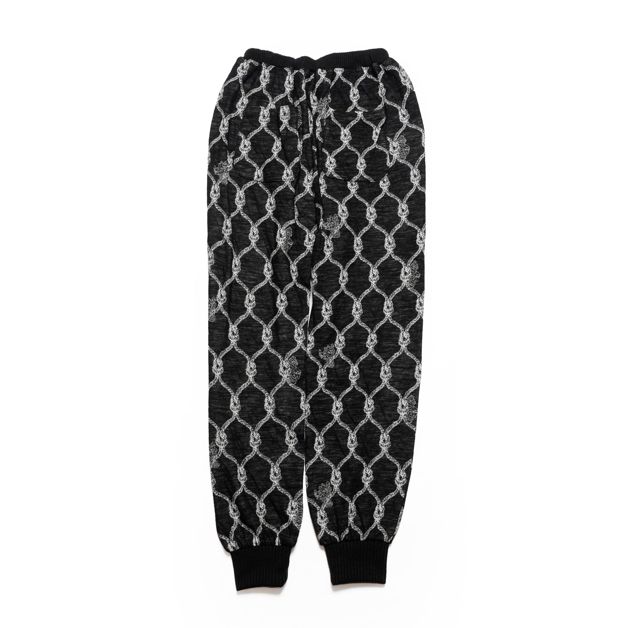 Origin Jacquard Jodhpurs | Color_Black | No_bsd25aw-12_black【BEDSIDEDRAMA_ベッドサイドドラマ】