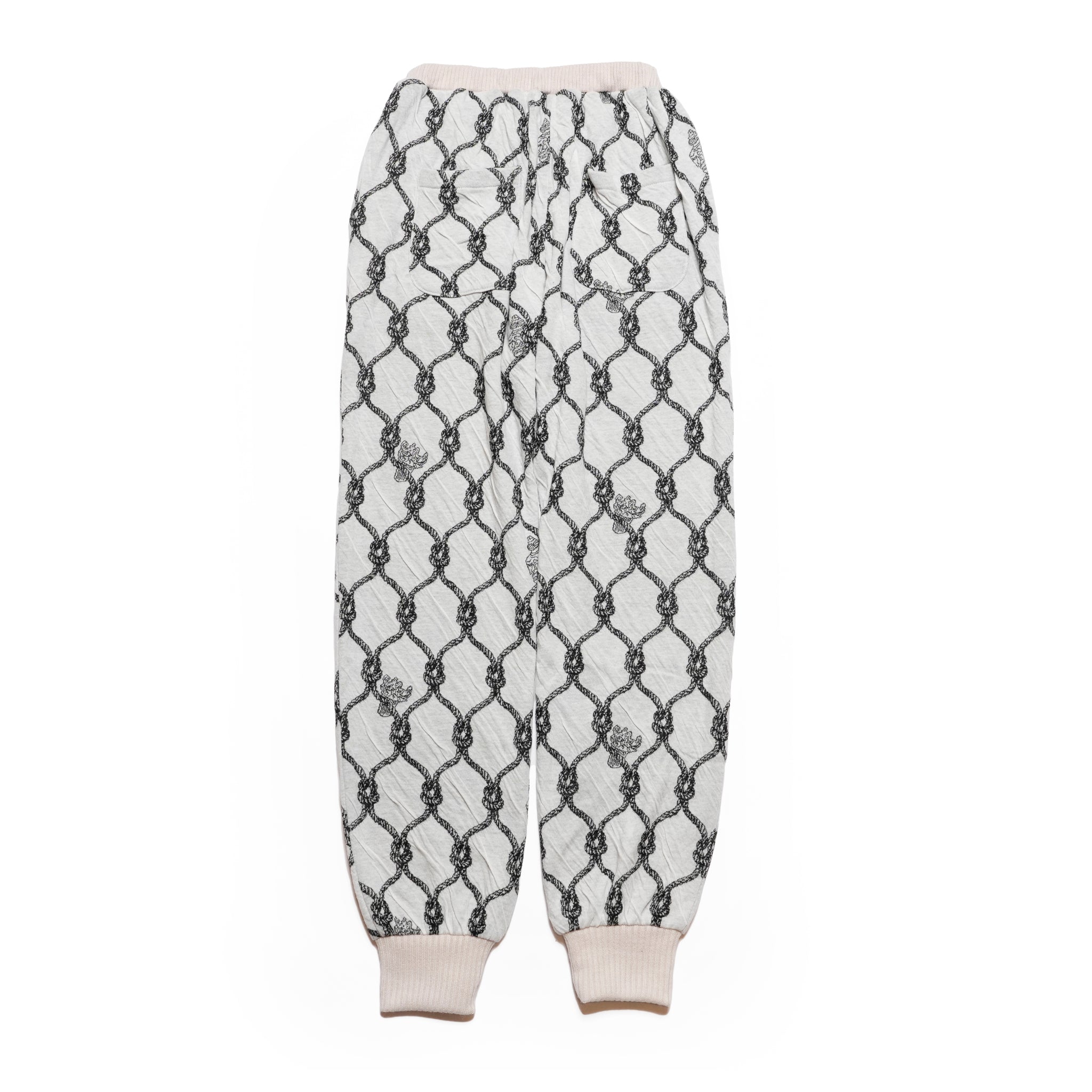 Origin Jacquard Jodhpurs | Color_ White | No_bsd25aw-12_ white【BEDSIDEDRAMA_ベッドサイドドラマ】
