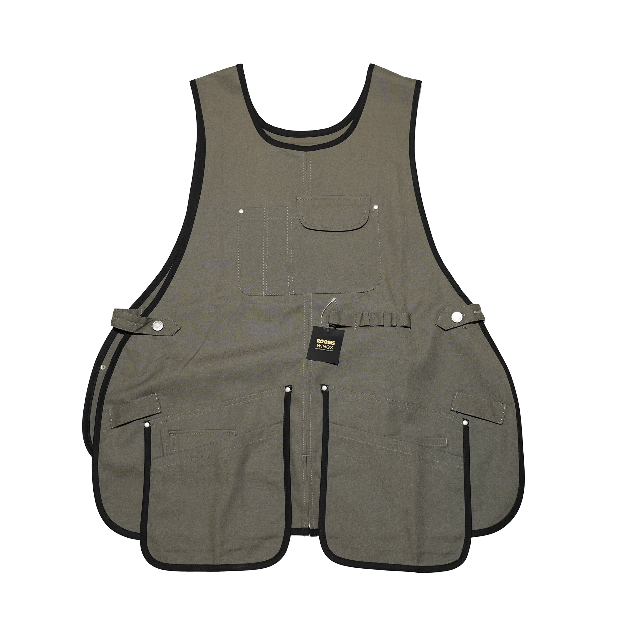 K-123N | アウトドアエプロン | Color:KH/BK BK/BK CA/CA【ROOMS_ルームス】