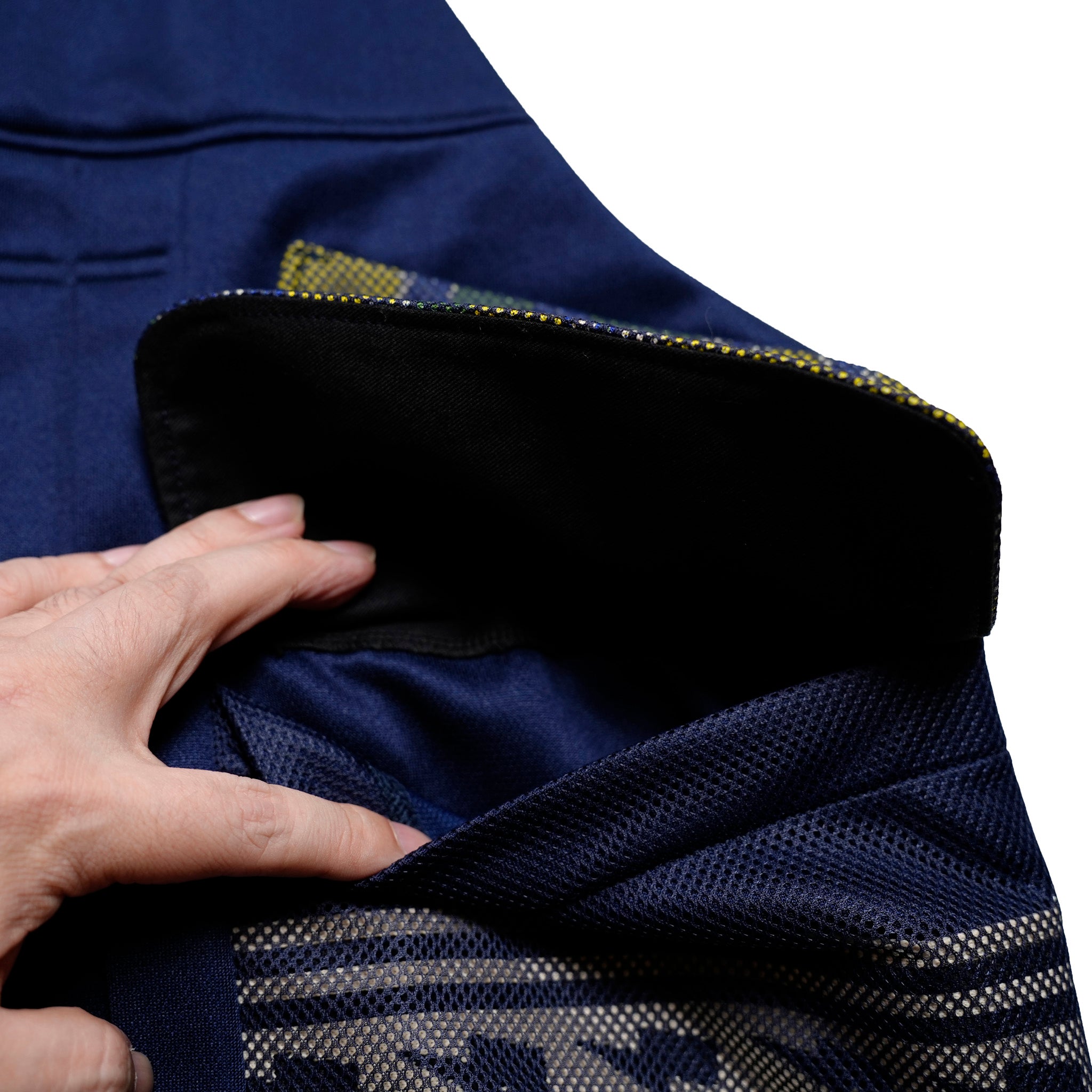 MK25S-V-01_Navy | MIRAGE VEST | Color:Navy【MASTERKEY_マスターキー】