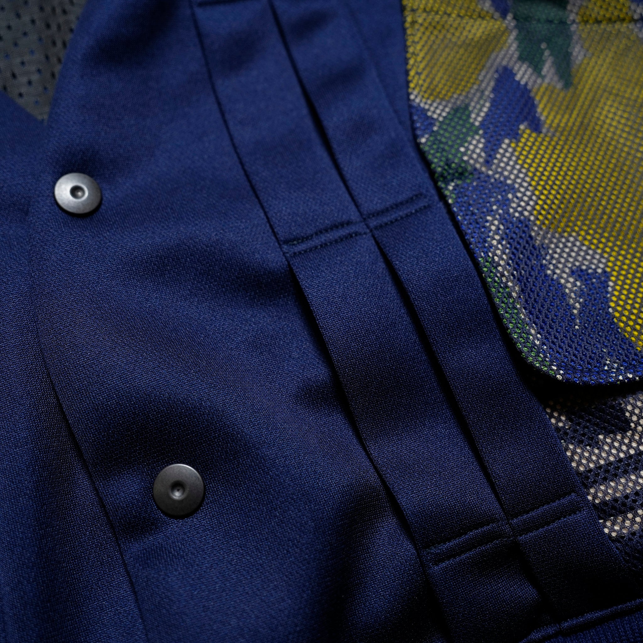 MK25S-V-01_Navy | MIRAGE VEST | Color:Navy【MASTERKEY_マスターキー】