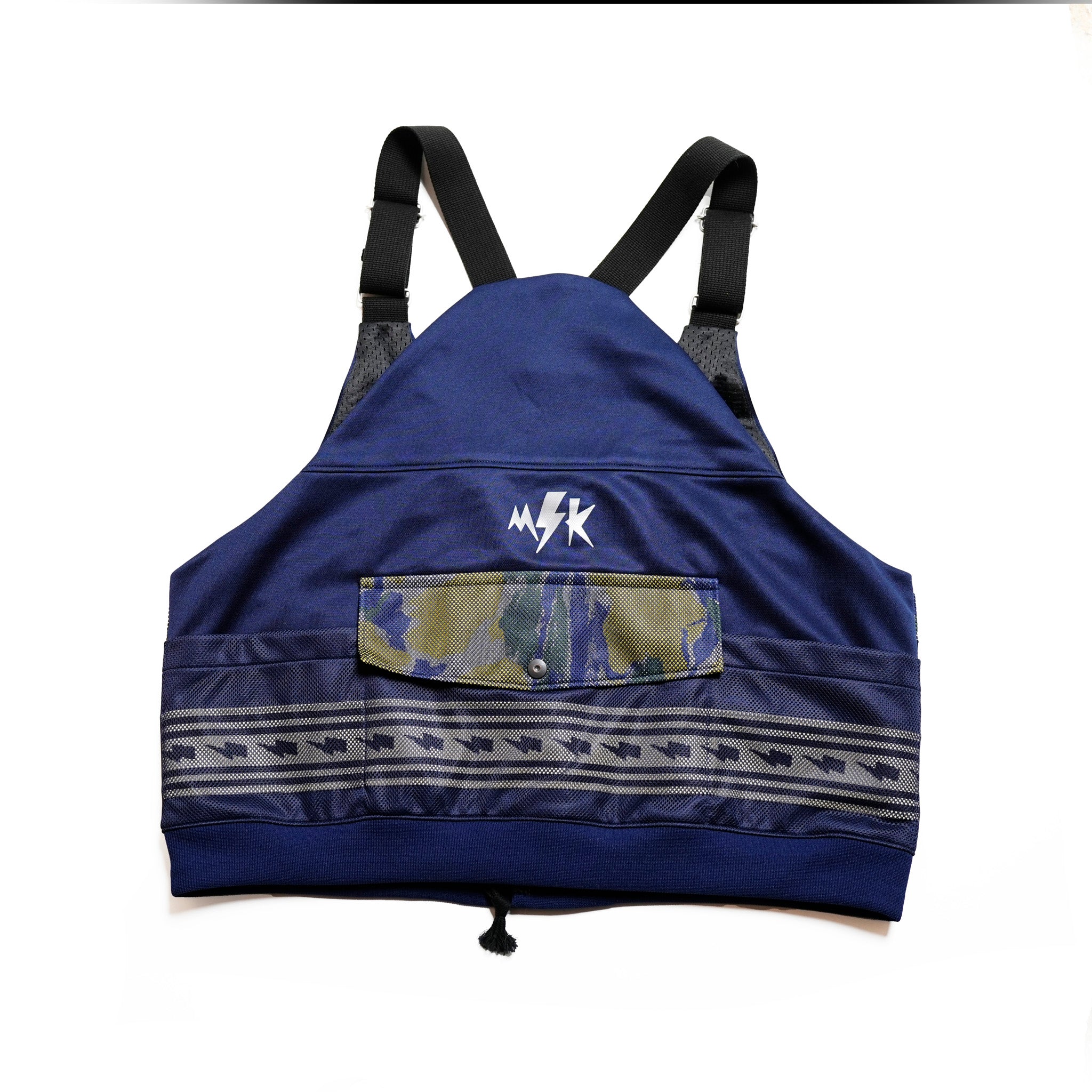 MK25S-V-01_Navy | MIRAGE VEST | Color:Navy【MASTERKEY_マスターキー】