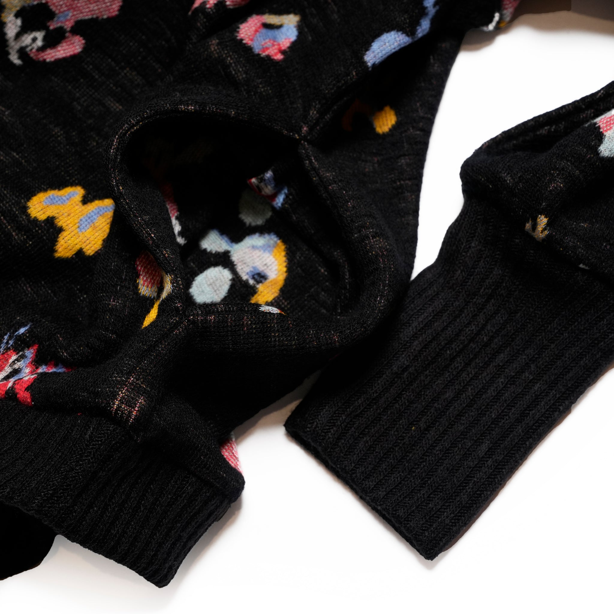 Origin Jacquard Pullover | Color_Melt Bk | No_bsd25aw-11_melt bk【BEDSIDEDRAMA_ベッドサイドドラマ】