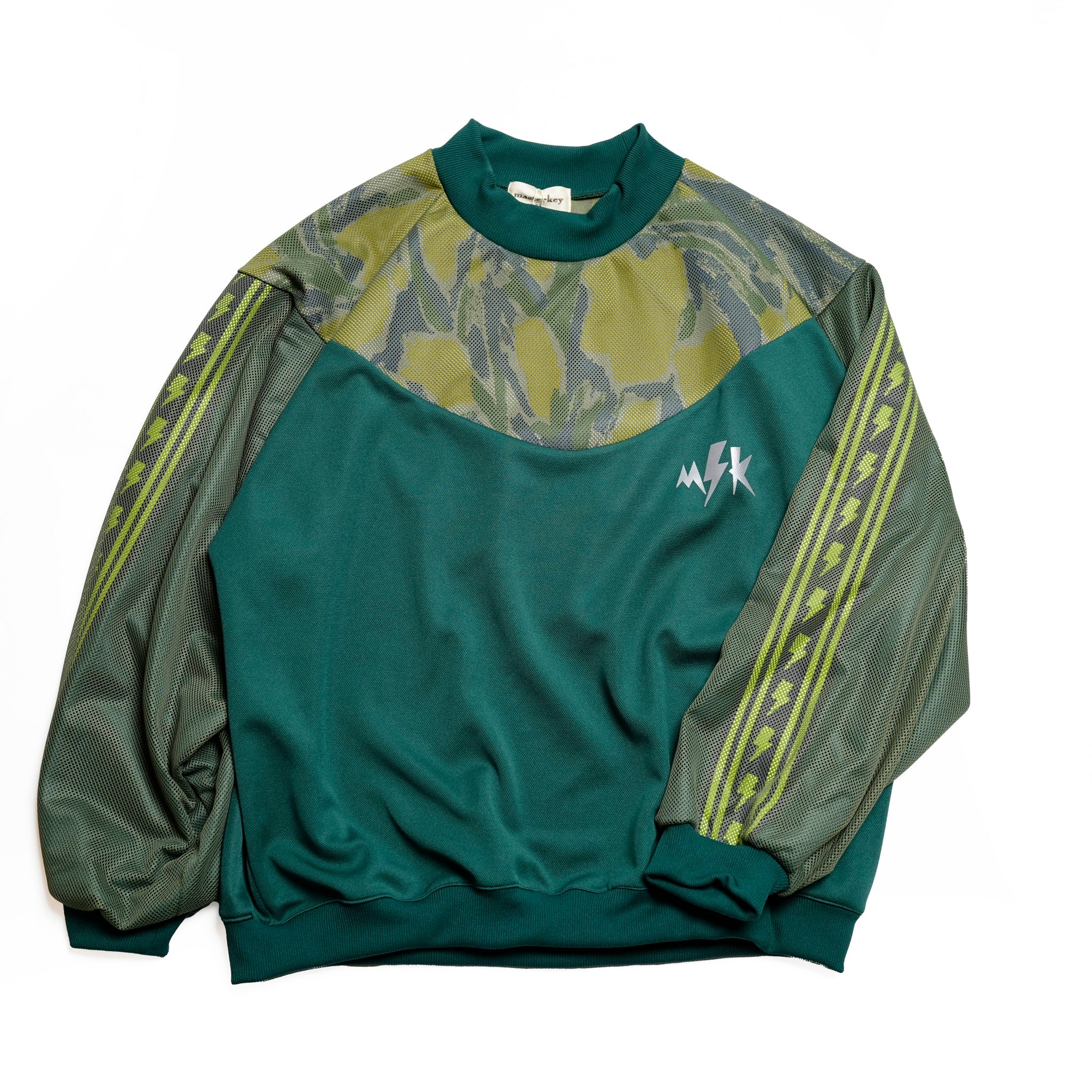 MK25S-C-17_Green | MIRAGE SWEAT | Color:Green【MASTERKEY_マスターキー】【archive】