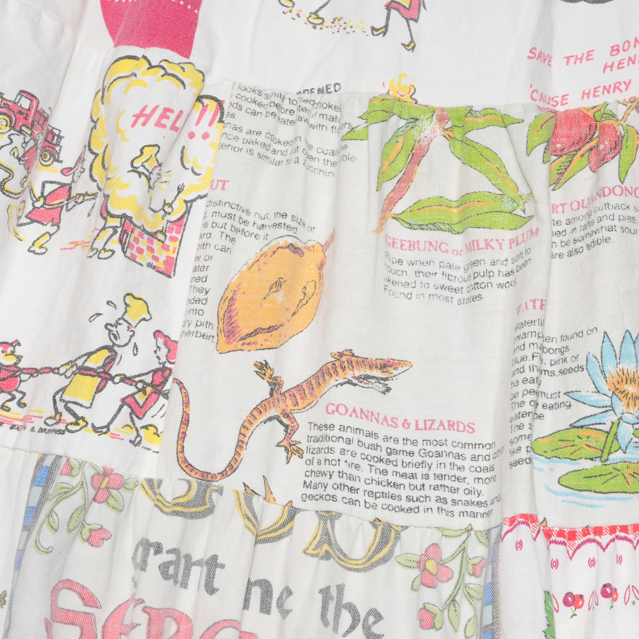 TAPESTRY TIERED SKIRT | Color:Type_A【NASNGWAM_ナスングワム】【archive】