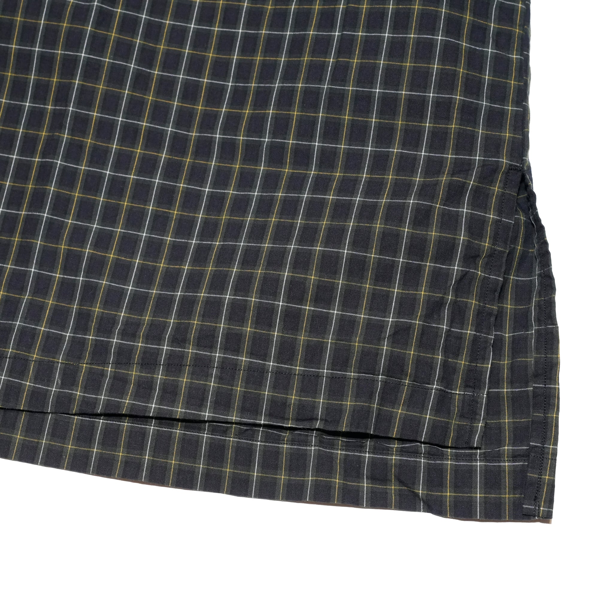 OP-05_Navy | OPEN COLLAR SHIRT-BRITISH CHECK | Color:Navy【CATTA SHIRTS_カッタ シャツ】