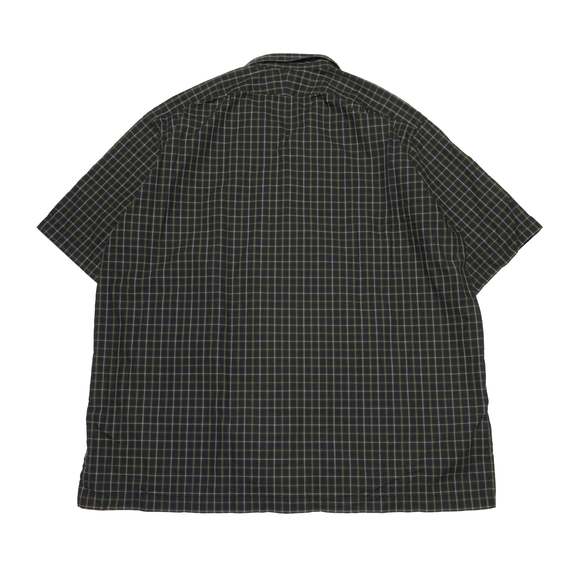 OP-05_Navy | OPEN COLLAR SHIRT-BRITISH CHECK | Color:Navy【CATTA SHIRTS_カッタ シャツ】