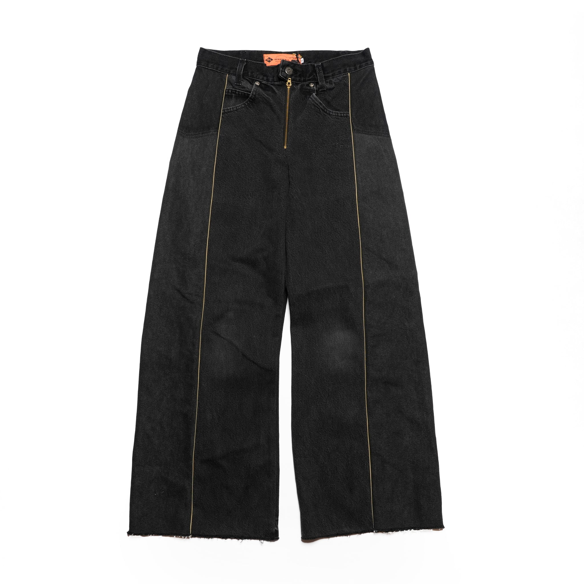 mate-278 | wフレアデニム | Color:4 | Size:S【REHERSALL_リハーズオール】