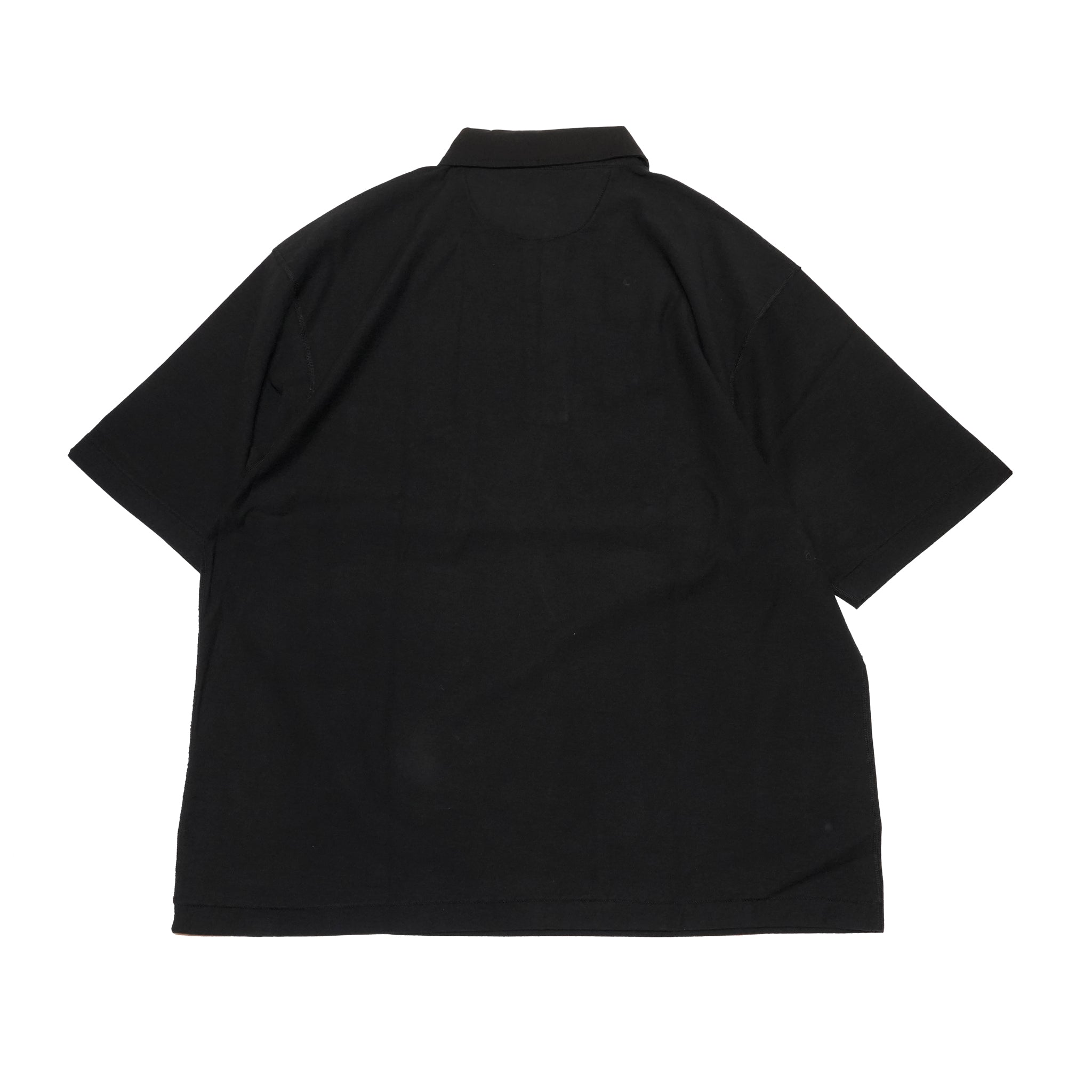 AM-2513008_Black | Back Jersey Half Sleeve Pullover Shirt | Color:Black【ARMY TWILL_アーミーツイル】