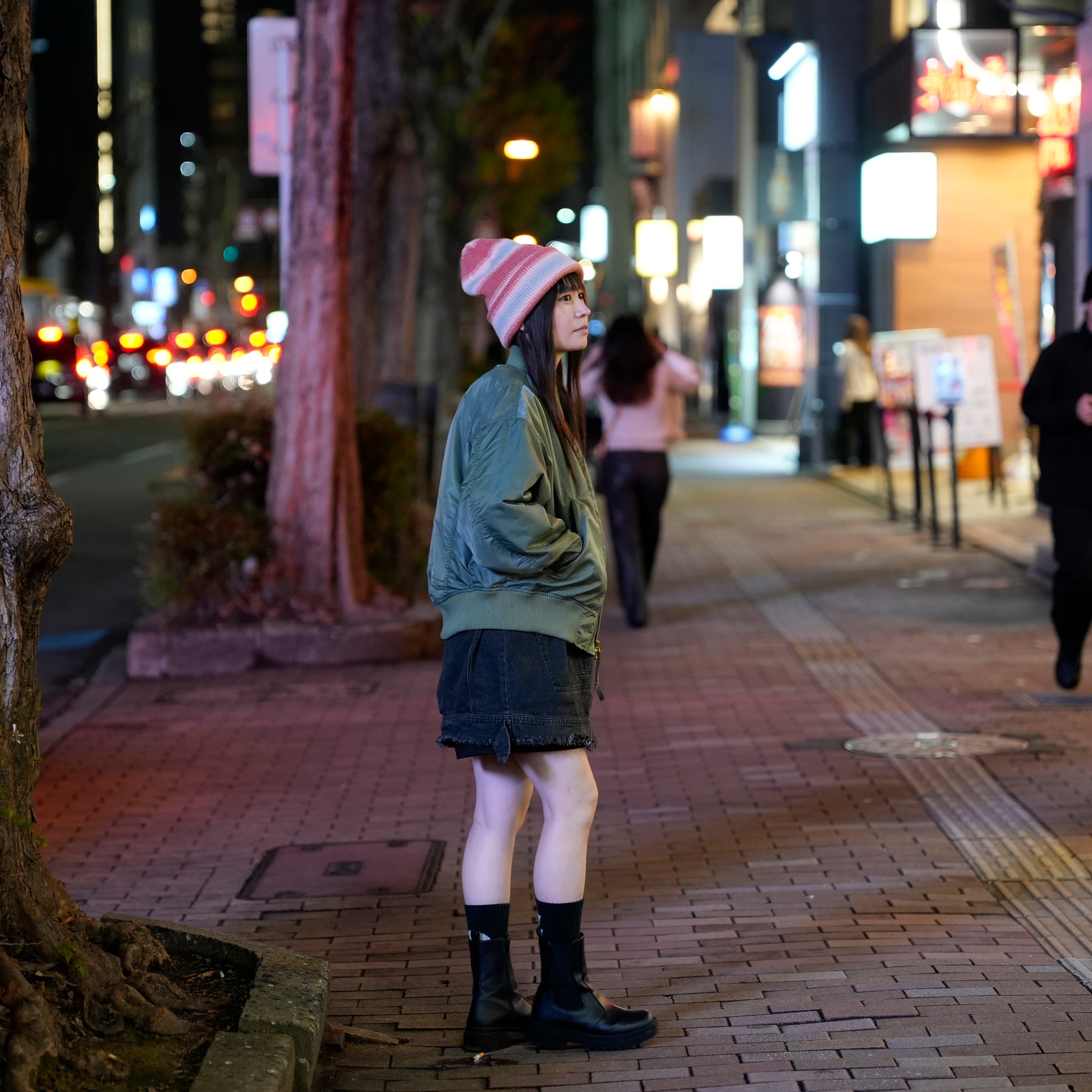WIDE SQUARE MA-1 | Color_Olive | No_mil25fjk3240_olive【KHA:KI_カーキ】