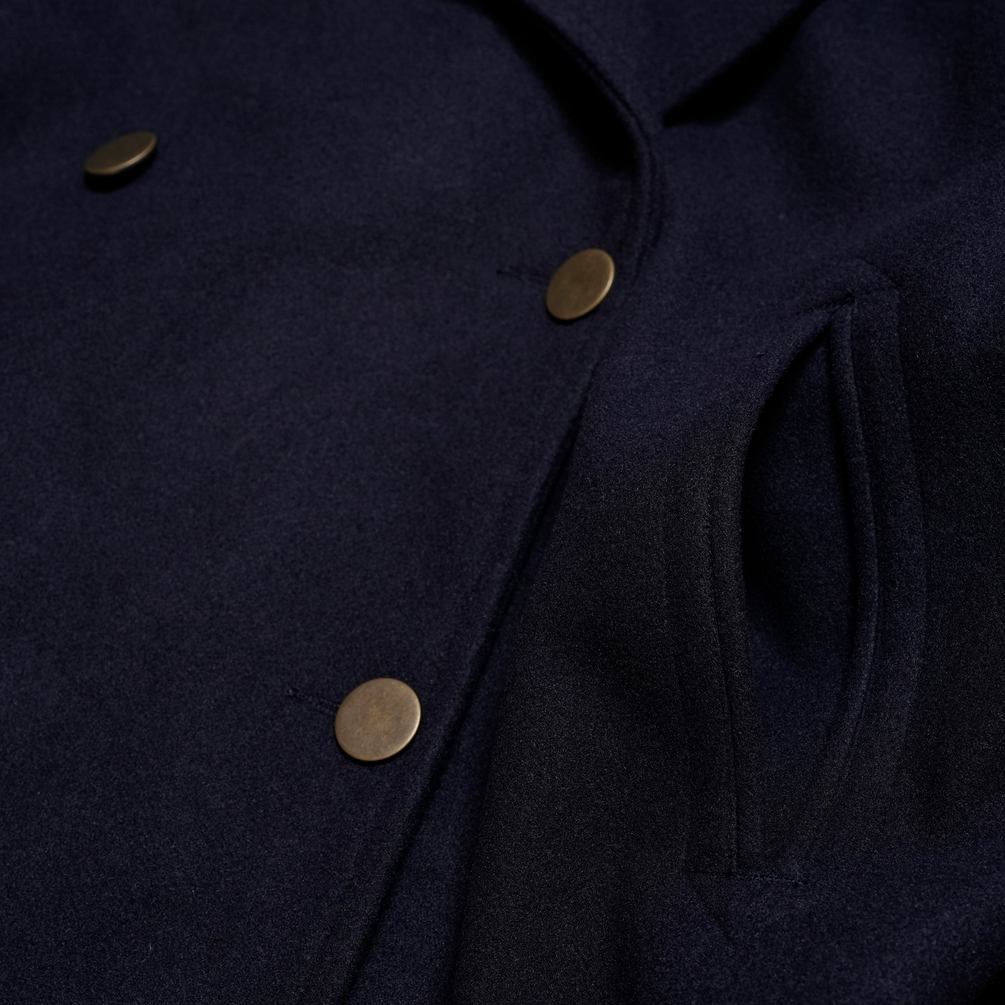 COCOON PEA-COAT | Color_Dark Navy | No_mil25fjk3243_dark navy【KHA:KI_カーキ】