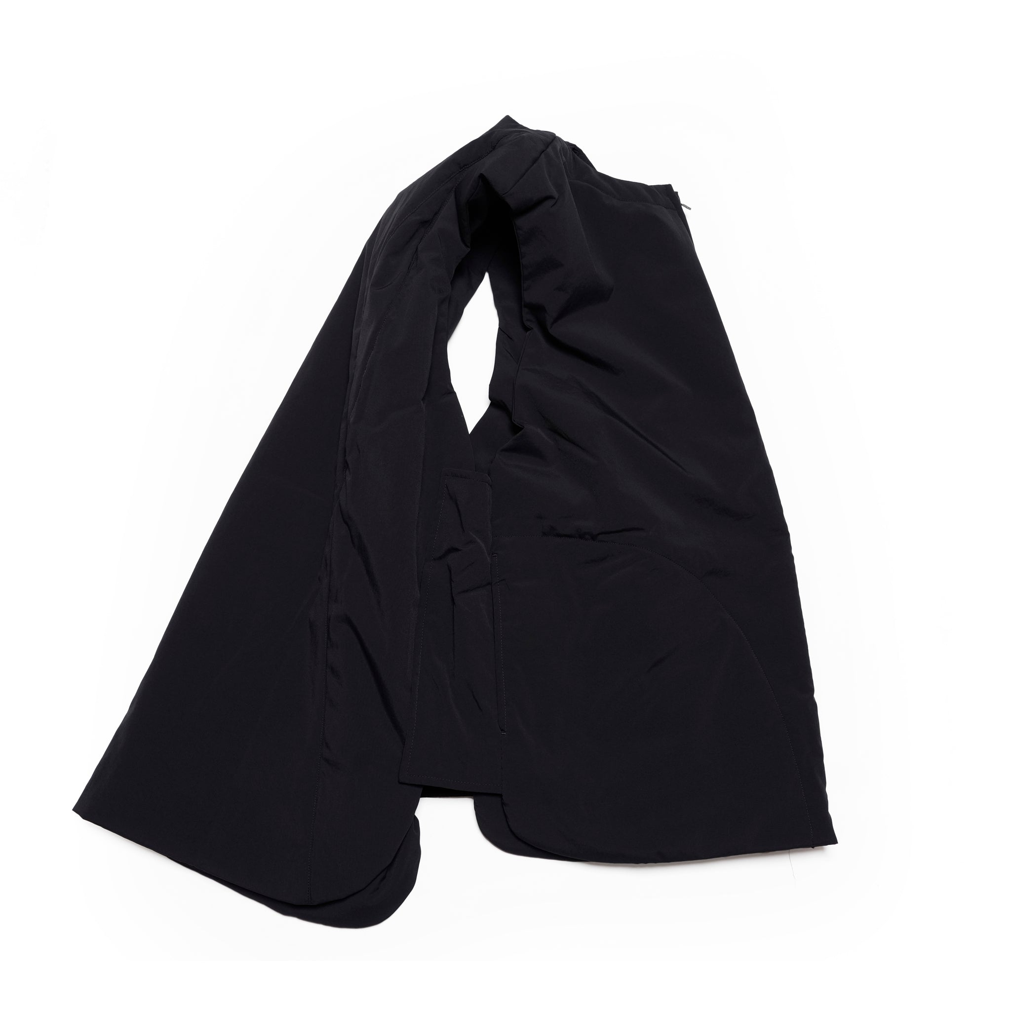 ジッパーベスト | Color_Color: Black | No__206_color: black【UNTRACE_アントレース】