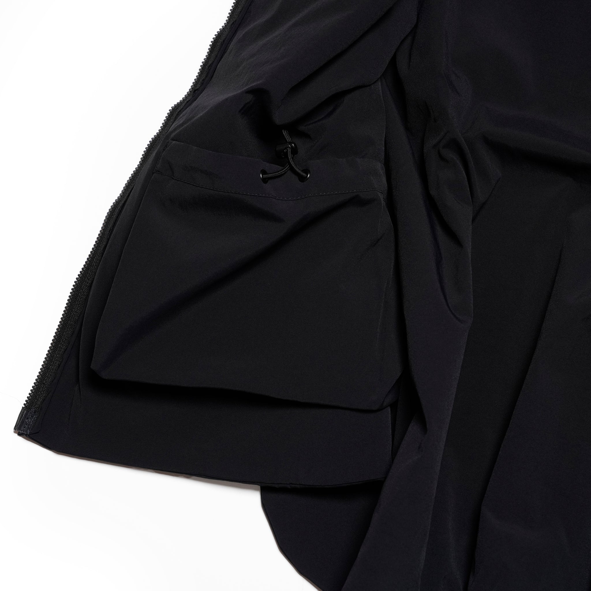 ジッパーベスト | Color_Color: Black | No__206_color: black【UNTRACE_アントレース】