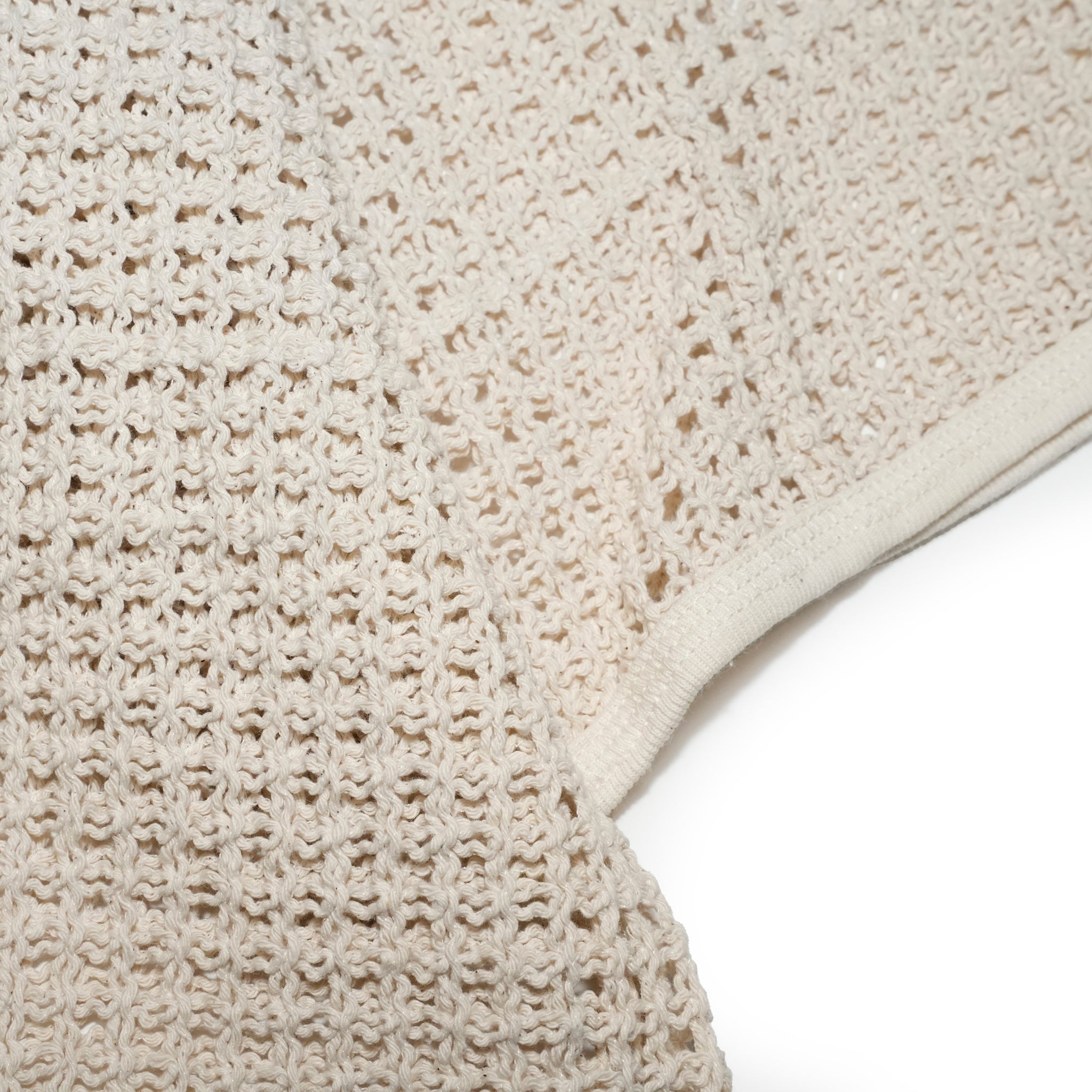 AM-2513004_Ecru | Cotton Mesh Tee | Color:Ecru【ARMY TWILL_アーミーツイル】