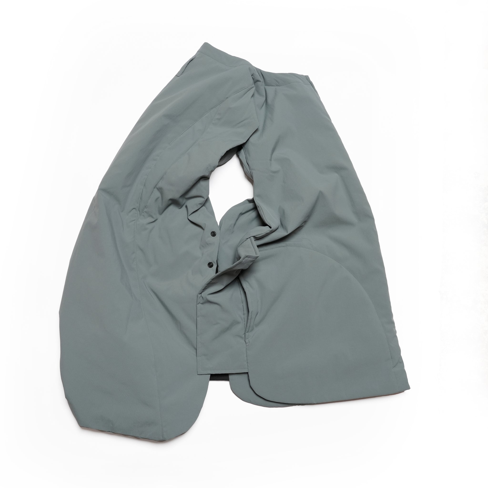 ジッパーベスト | Color_Color: Sage | No__206_color: sage【UNTRACE_アントレース】